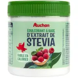 AUCHAN Édulcorant à base d'extrait de stévia