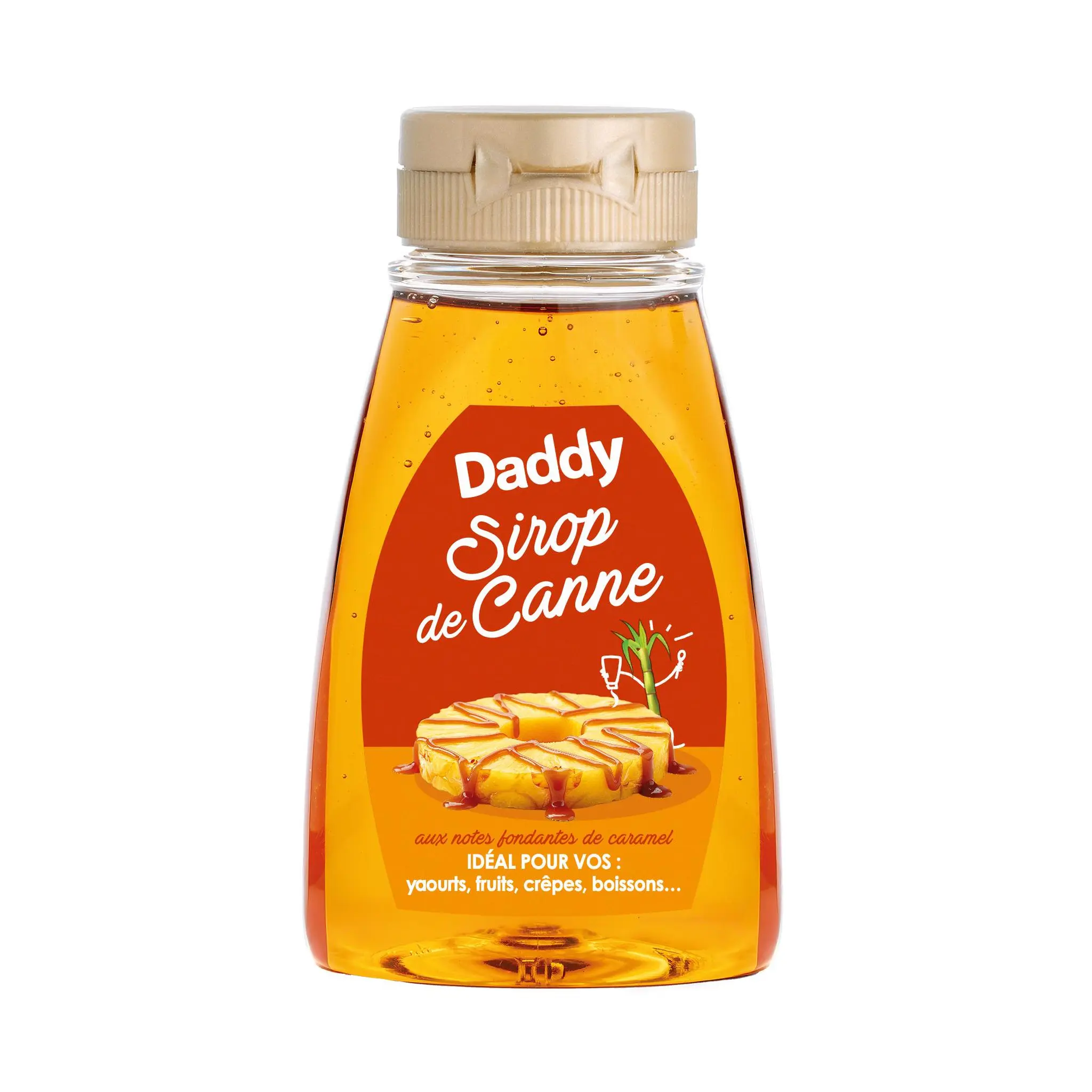 DADDY Sirop de canne en flacon souple