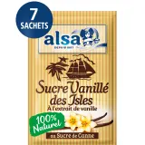 ALSA Sucre vanillé des Isles au sucre de canne