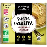 PLAISANCE BIO Sucre vanillé à la vanille bourbon