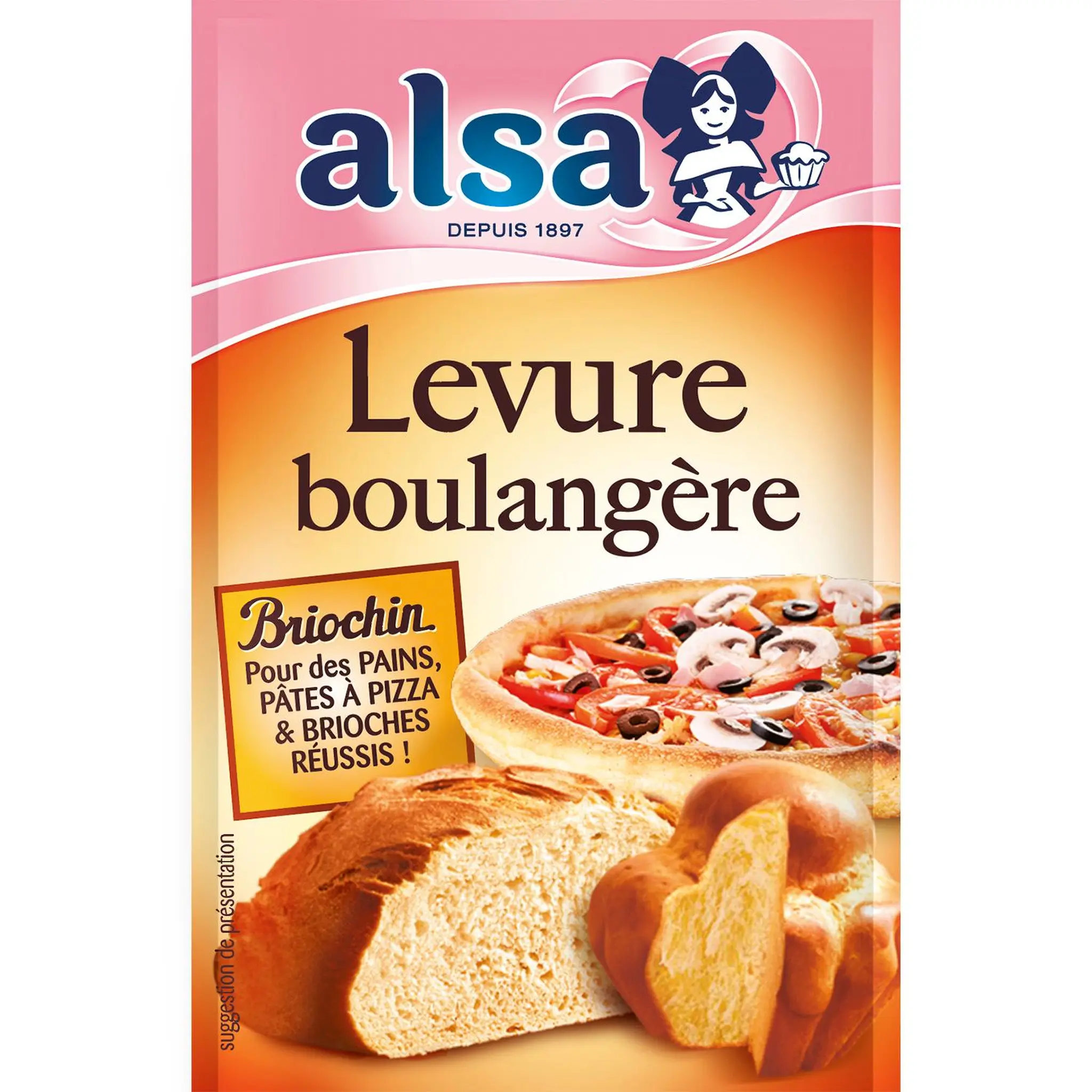 ALSA Levure boulangère Briochin spéciale pains pizzas et brioches