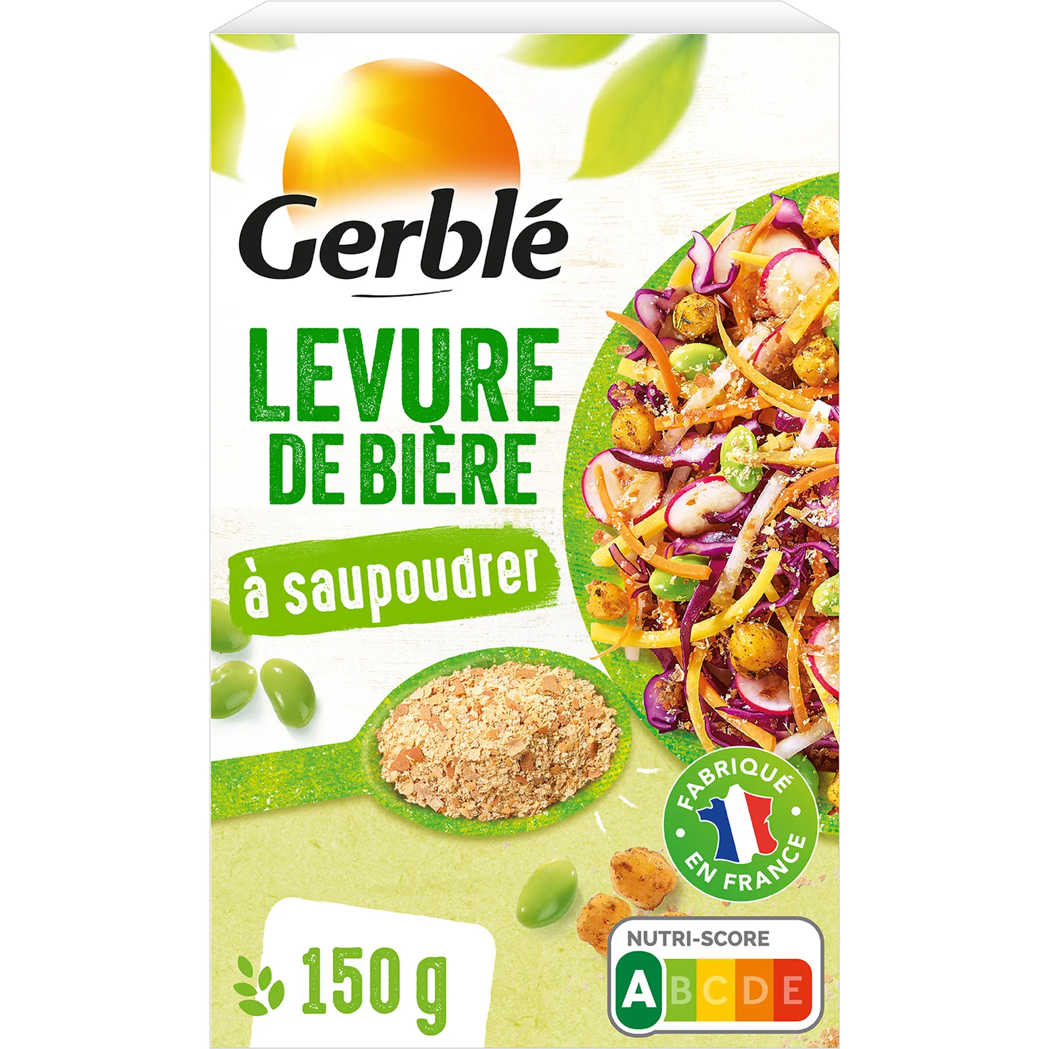 GERBLE Levure de bière à saupoudrer