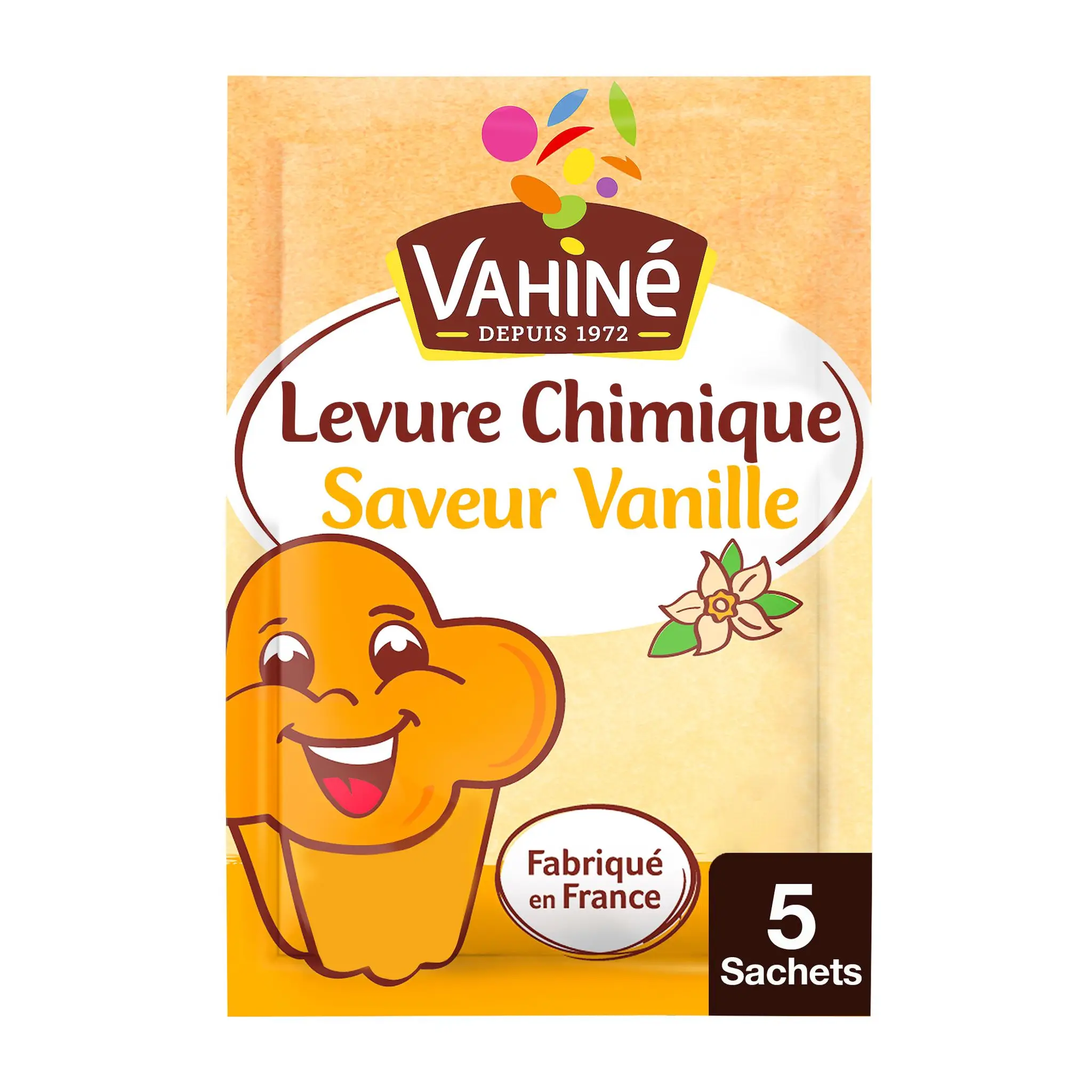 VAHINE Levure chimique saveur vanille