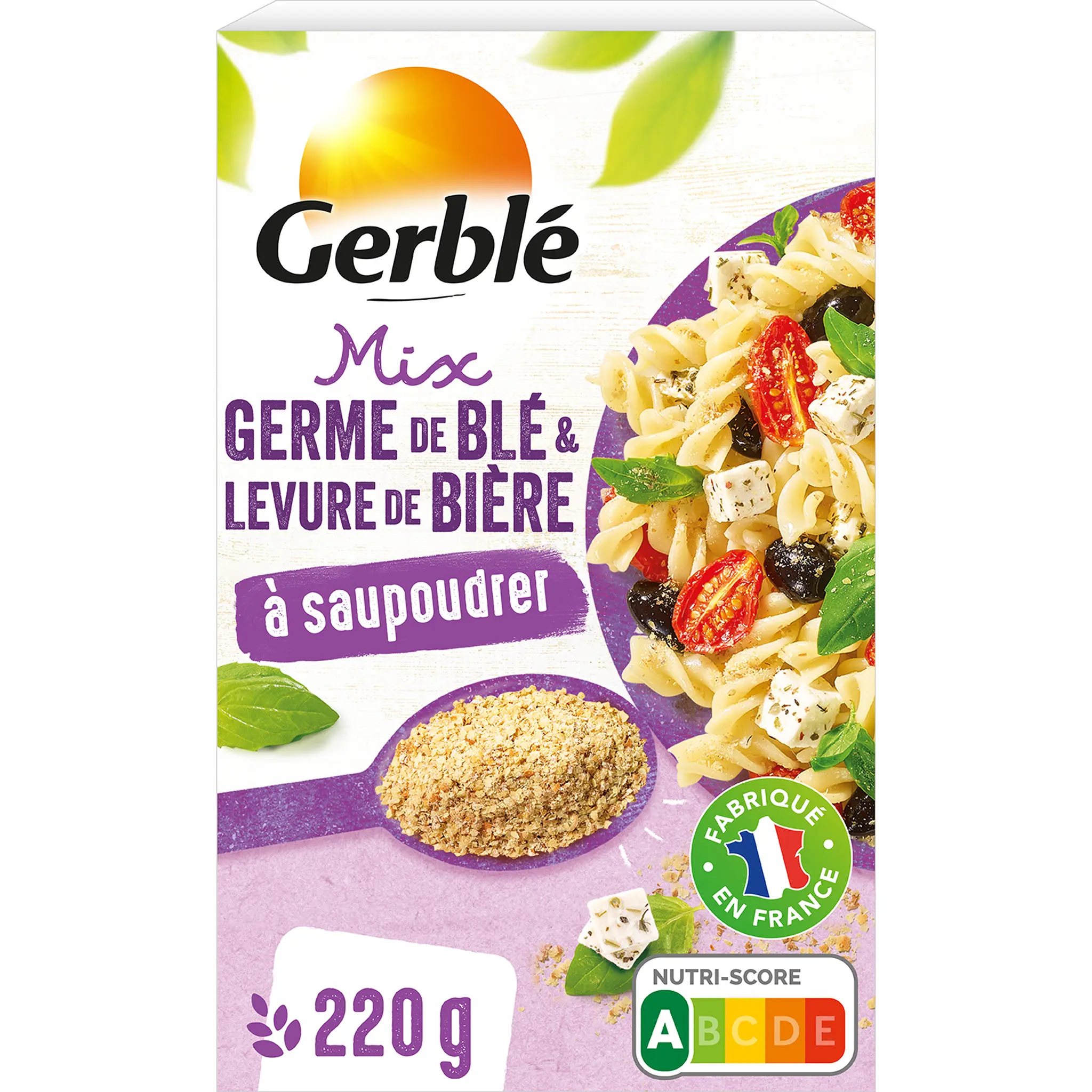 GERBLE Mix germe de blé et levure de bière à saupoudrer