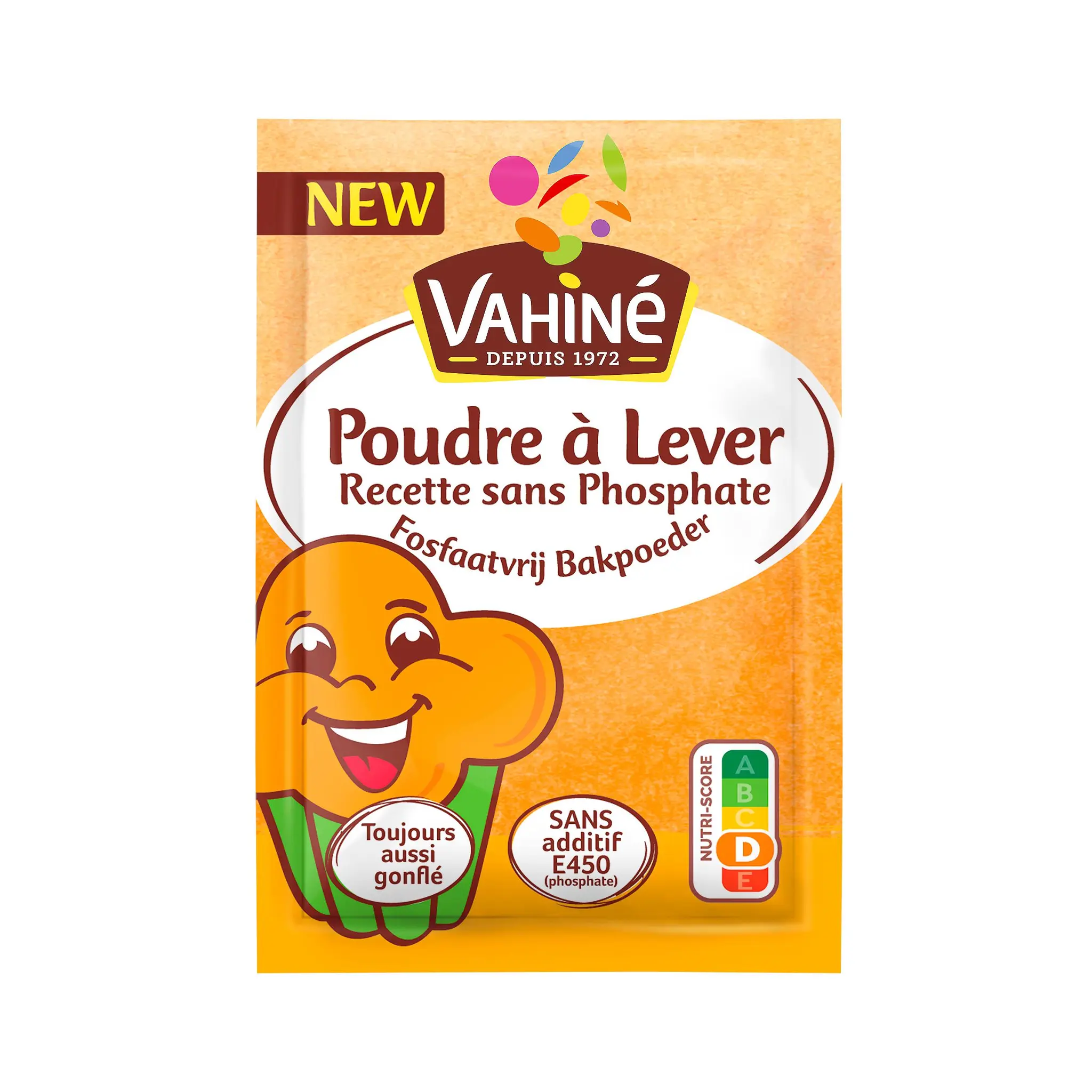 VAHINE Poudre à lever sans phosphate