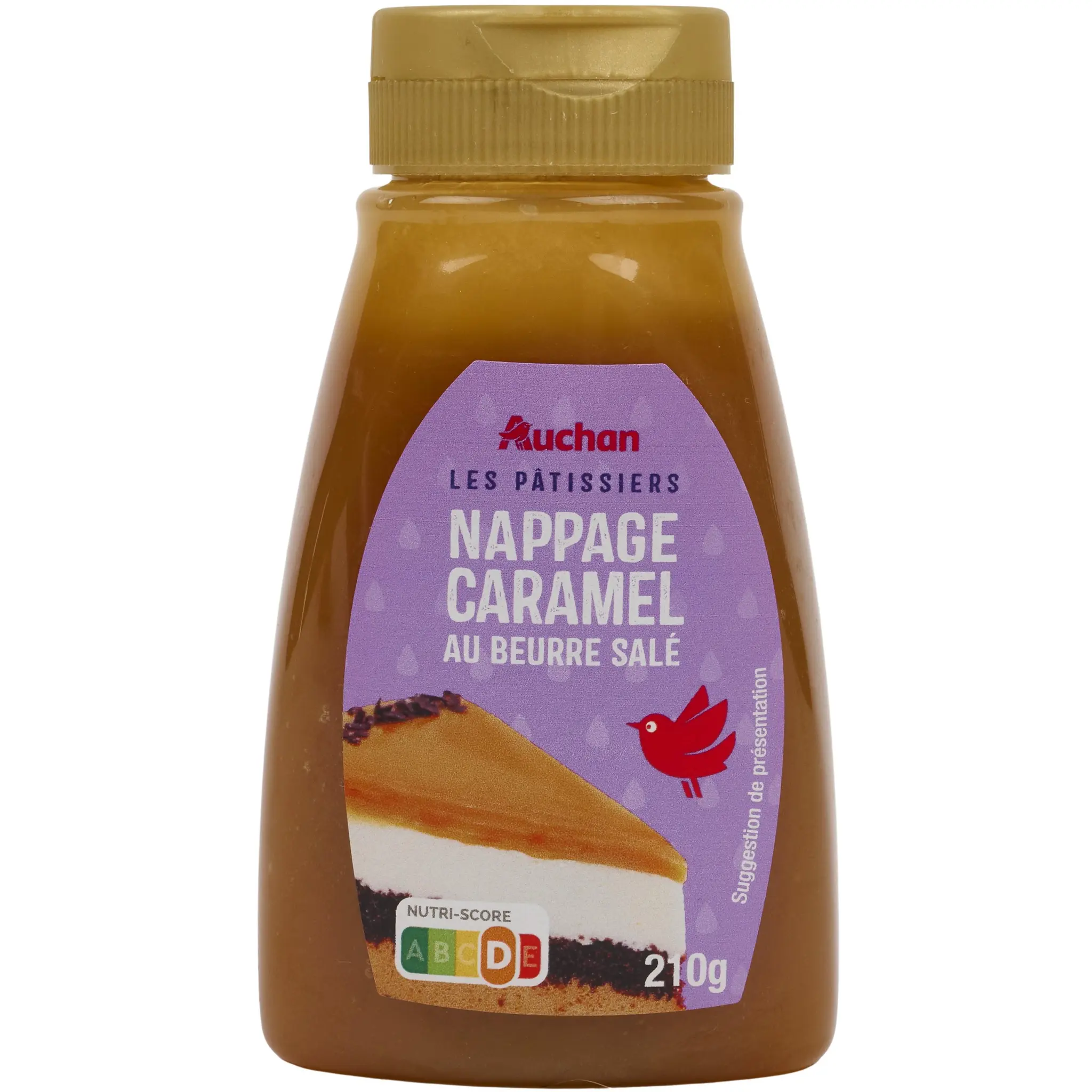 AUCHAN Nappage au caramel beurre salé