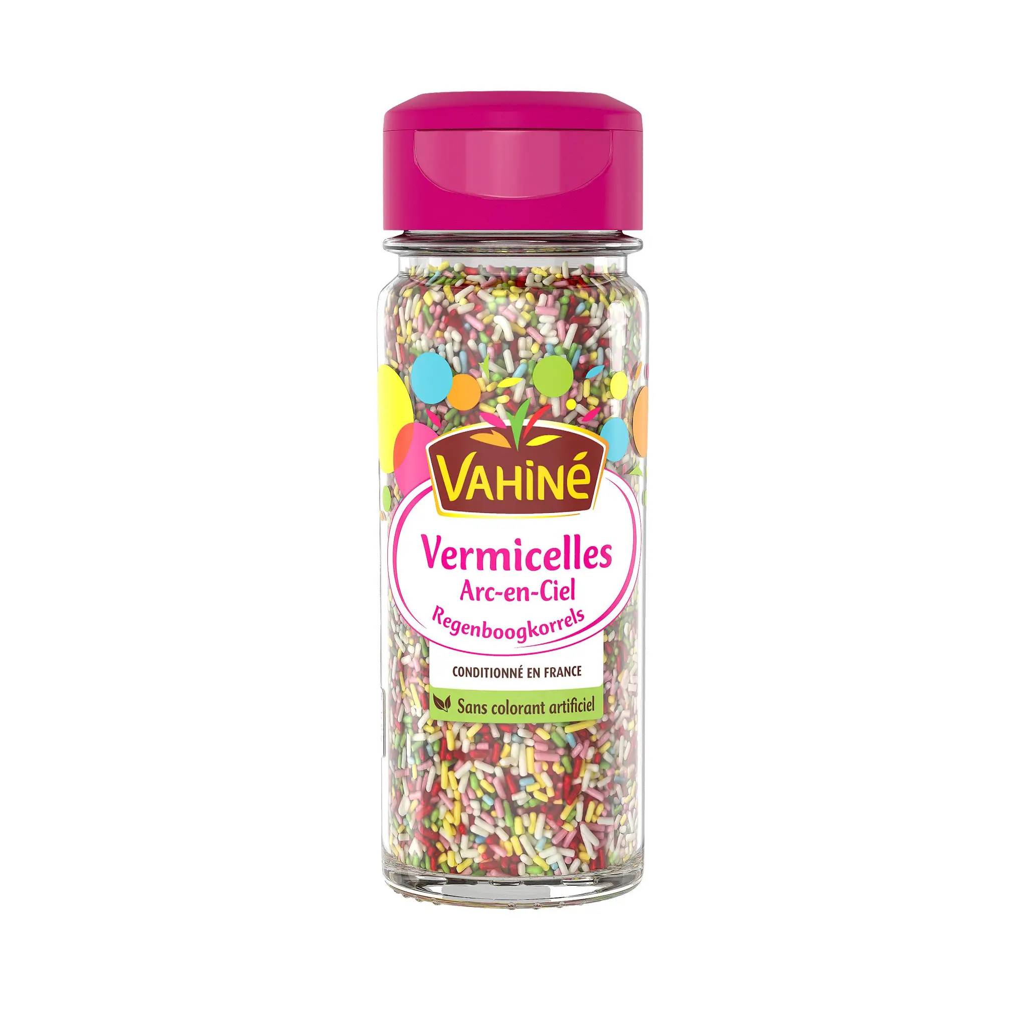 VAHINE Vermicelles arc-en-ciel sucré