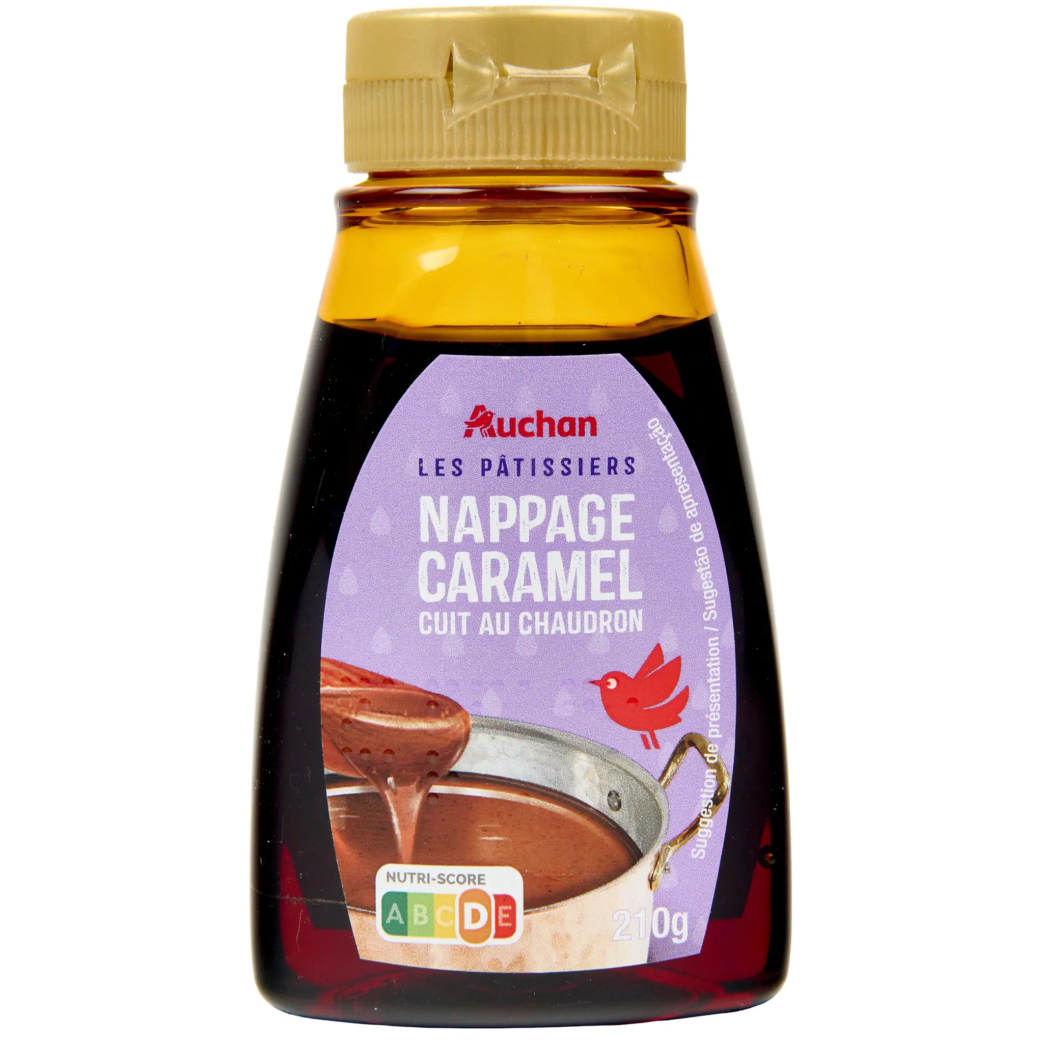 AUCHAN Nappage dessert caramel