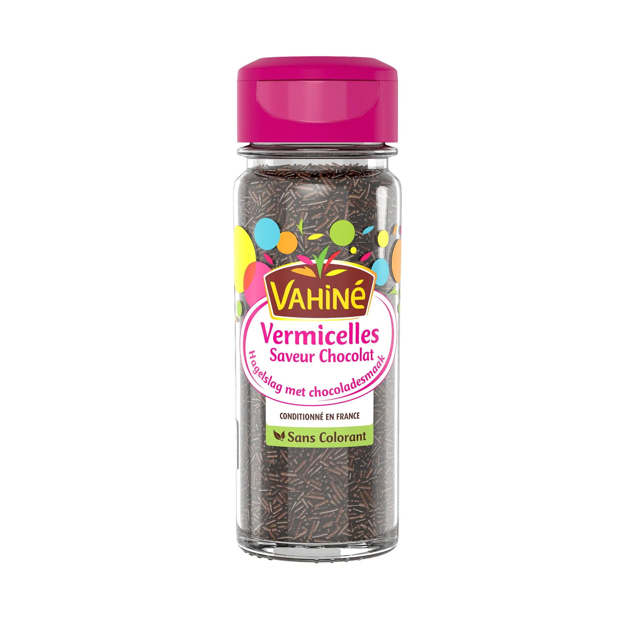 VAHINE Vermicelles chocolat sans colorant