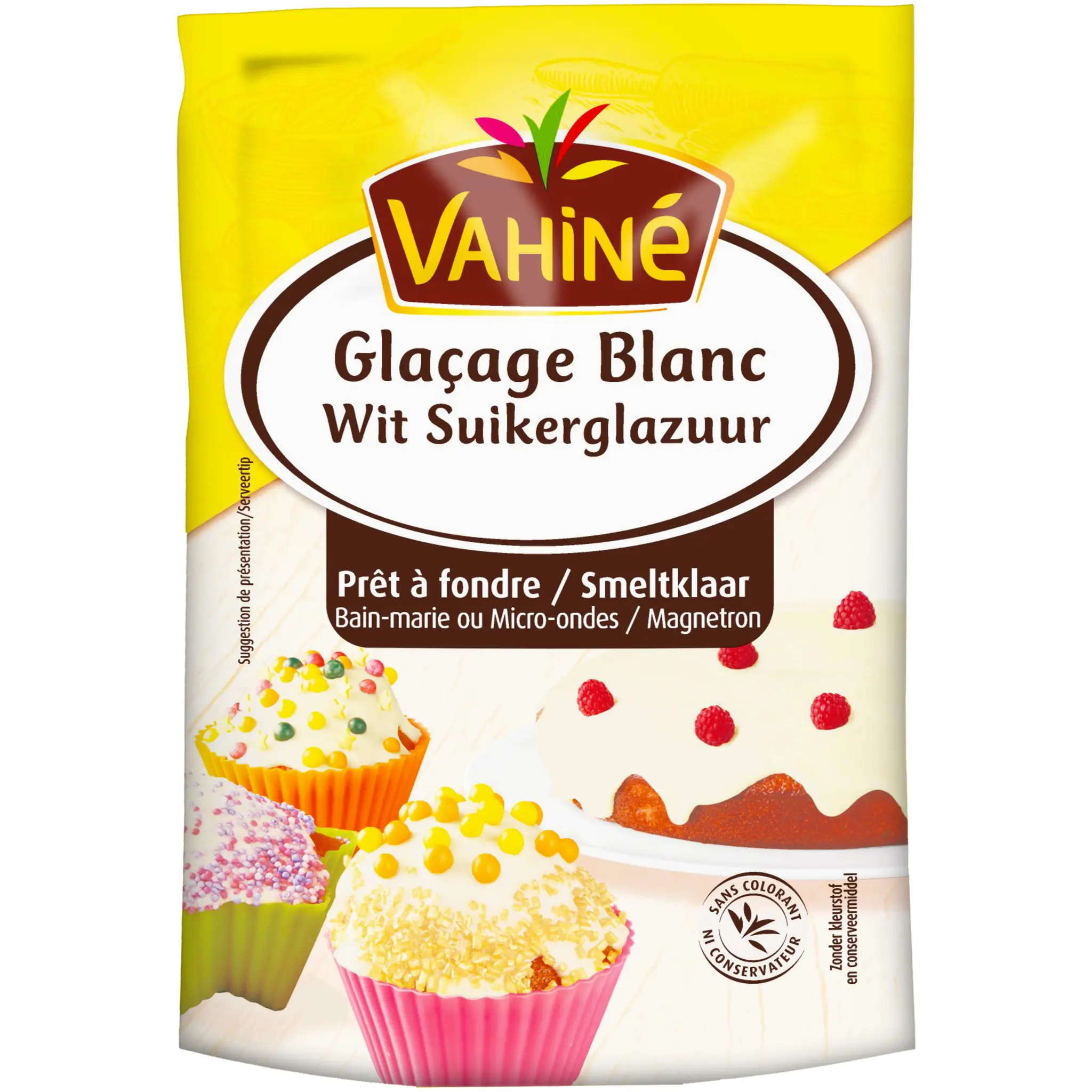 VAHINE Glaçage Blanc en sachet