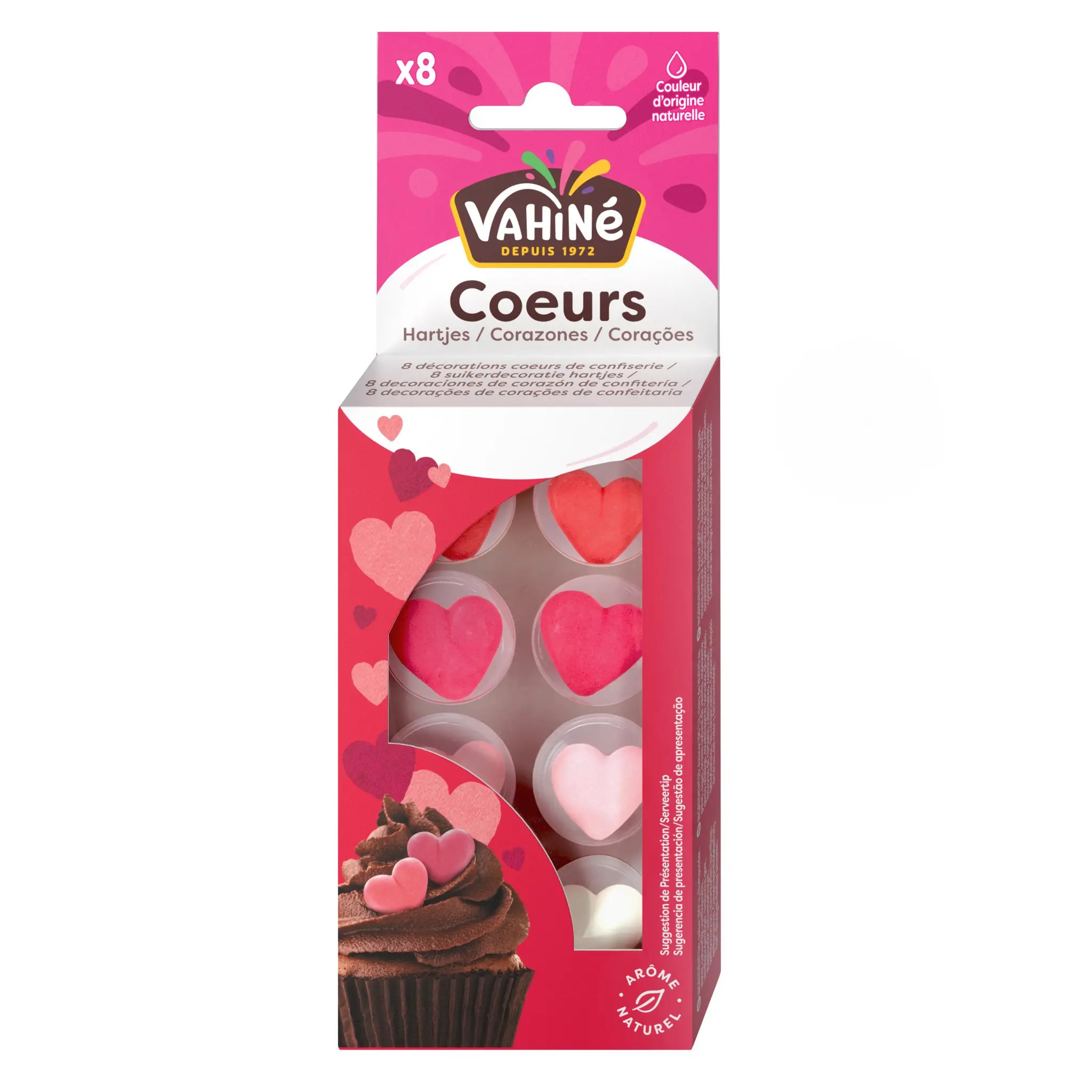 VAHINE Coeurs en sucre