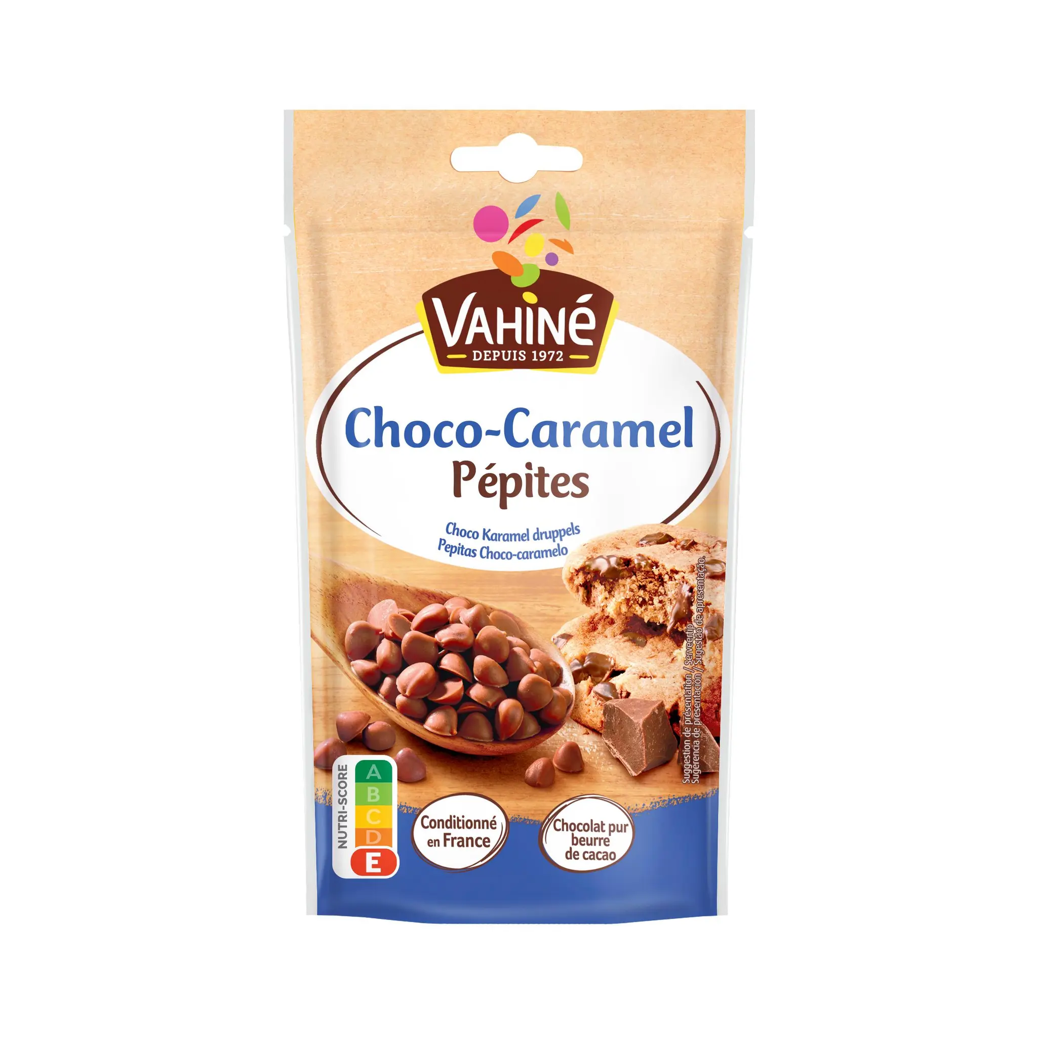 VAHINE Pépites chocolat et caramel