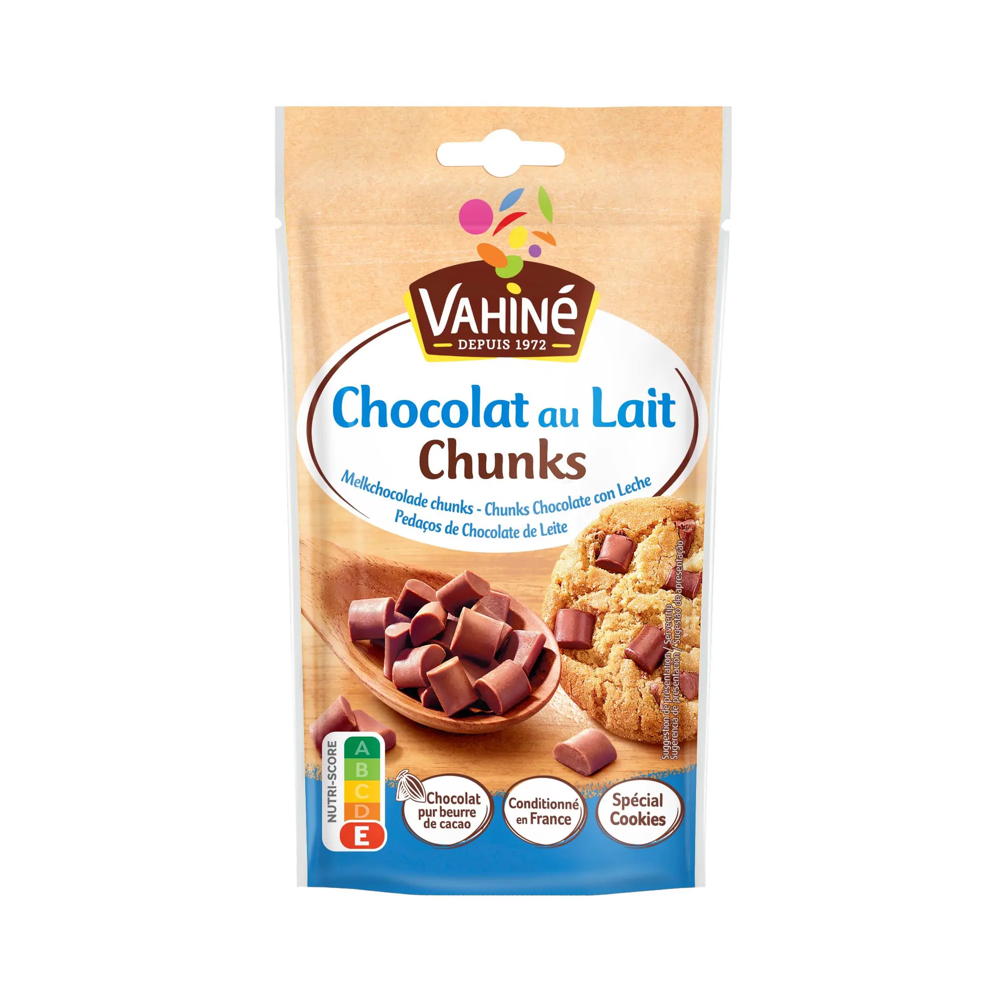 VAHINE Chunks chocolat au lait