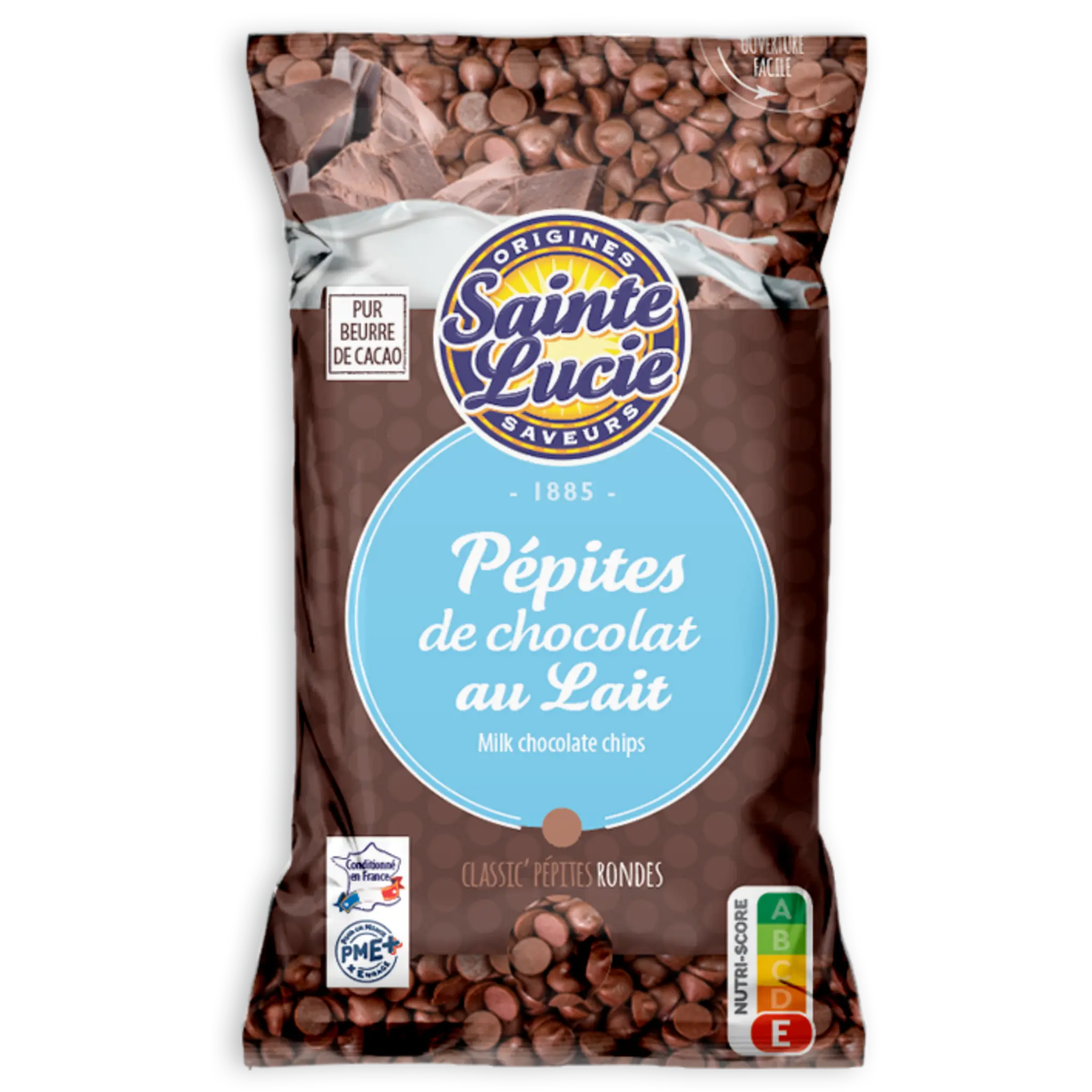 SAINTE LUCIE Pépites de chocolat au lait
