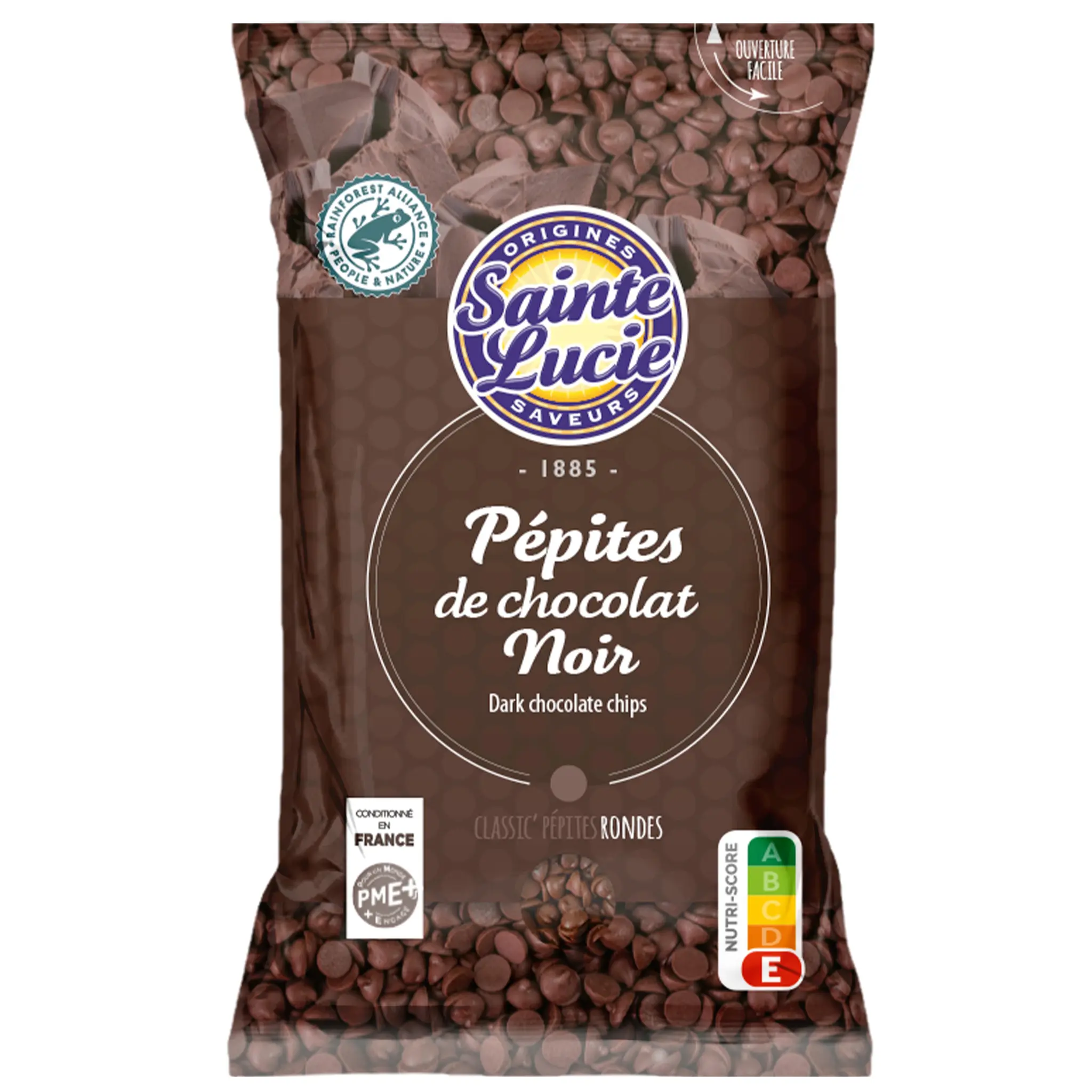SAINTE LUCIE Pépites de chocolat noir