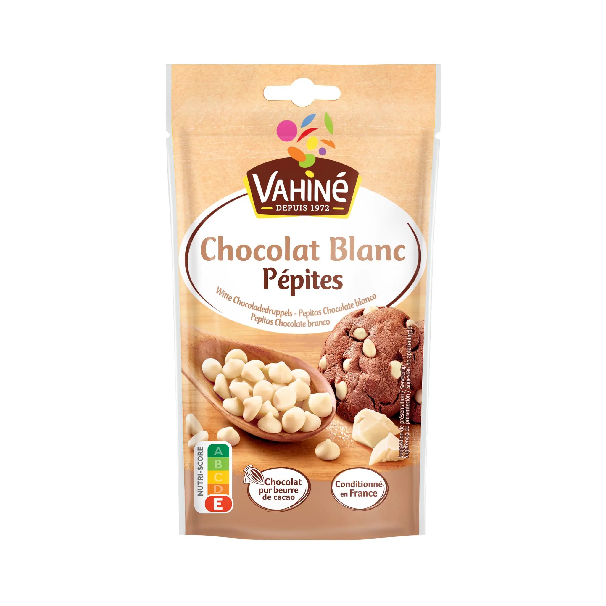 VAHINE Pépites de chocolat blanc