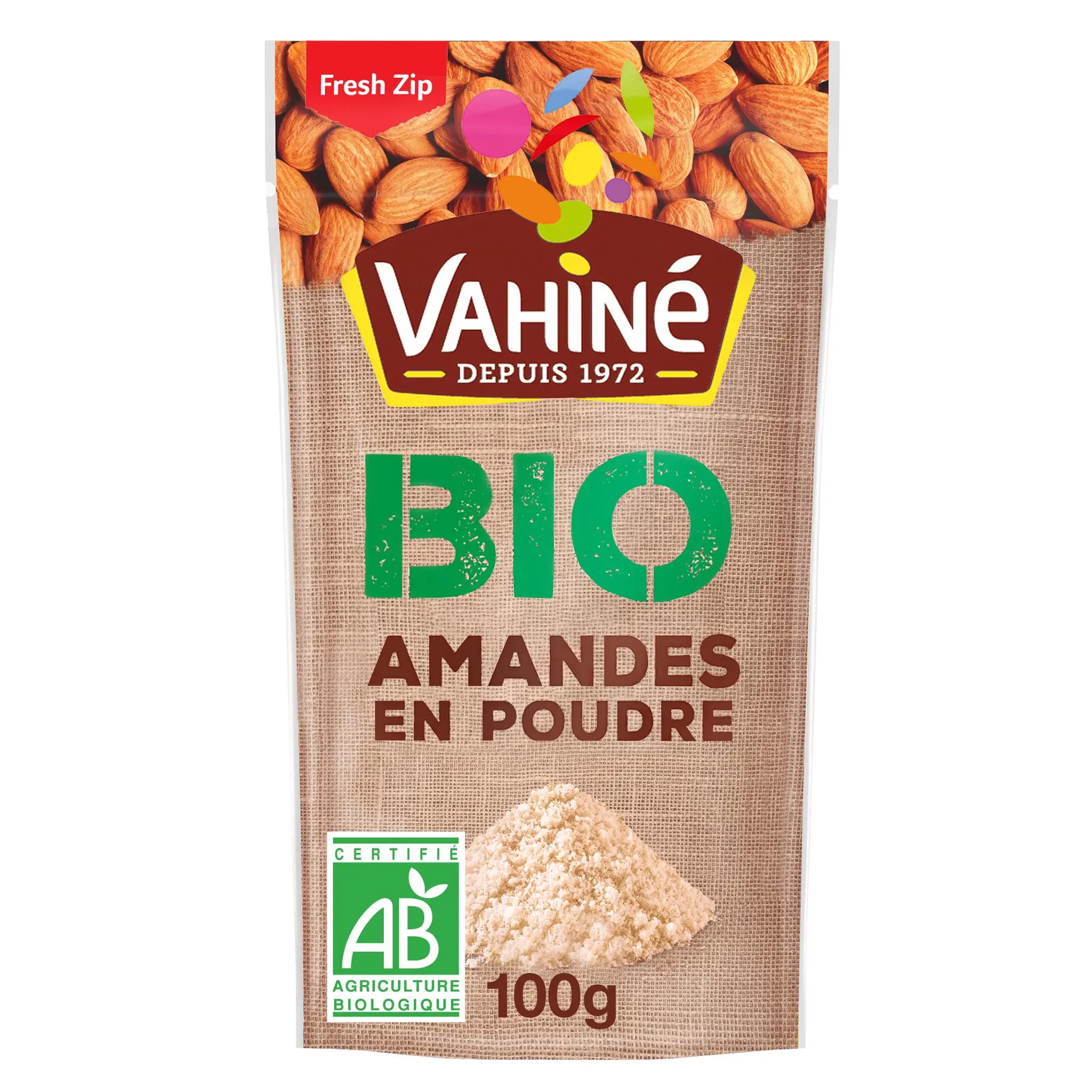VAHINE Amandes en poudre bio