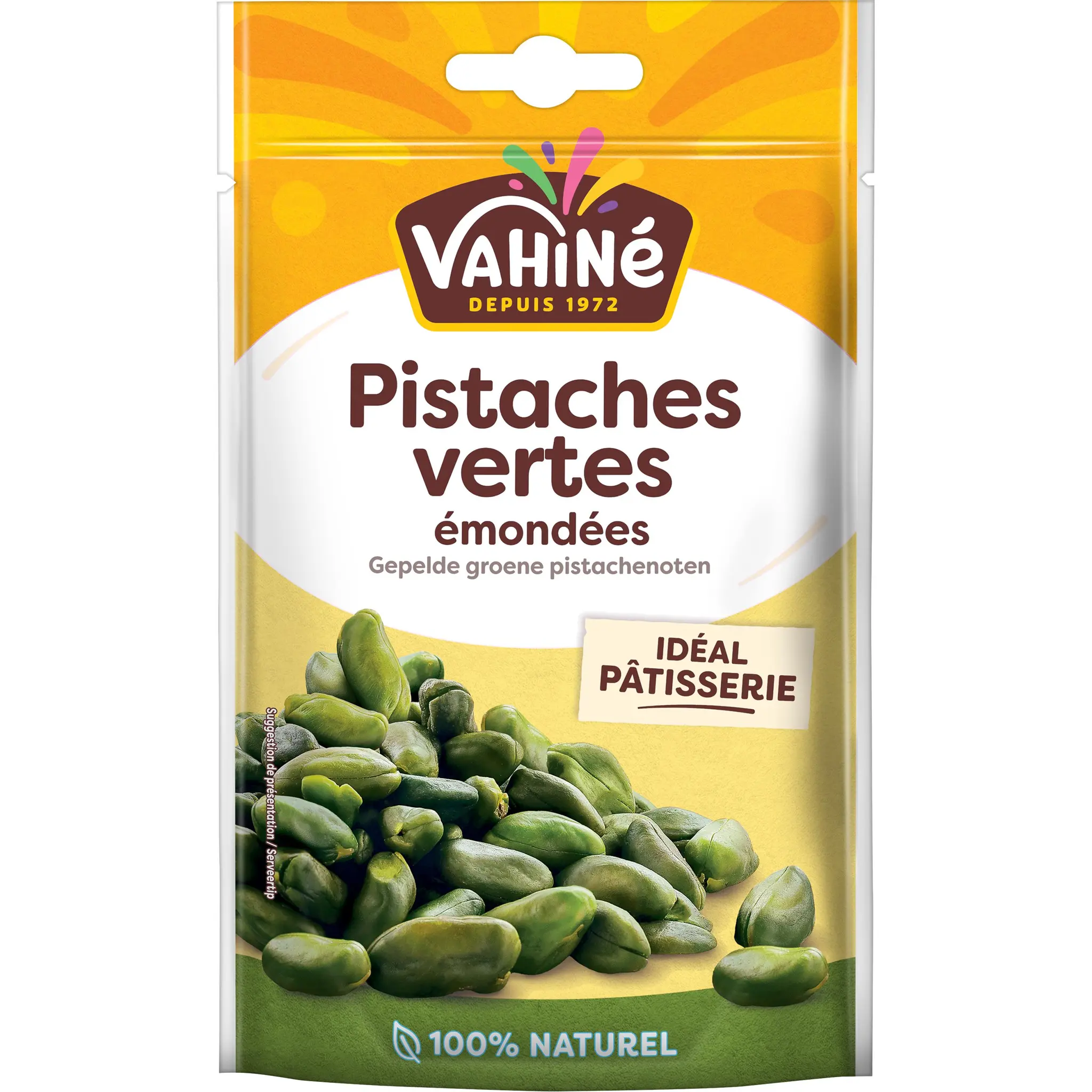 VAHINE Pistaches vertes émondées