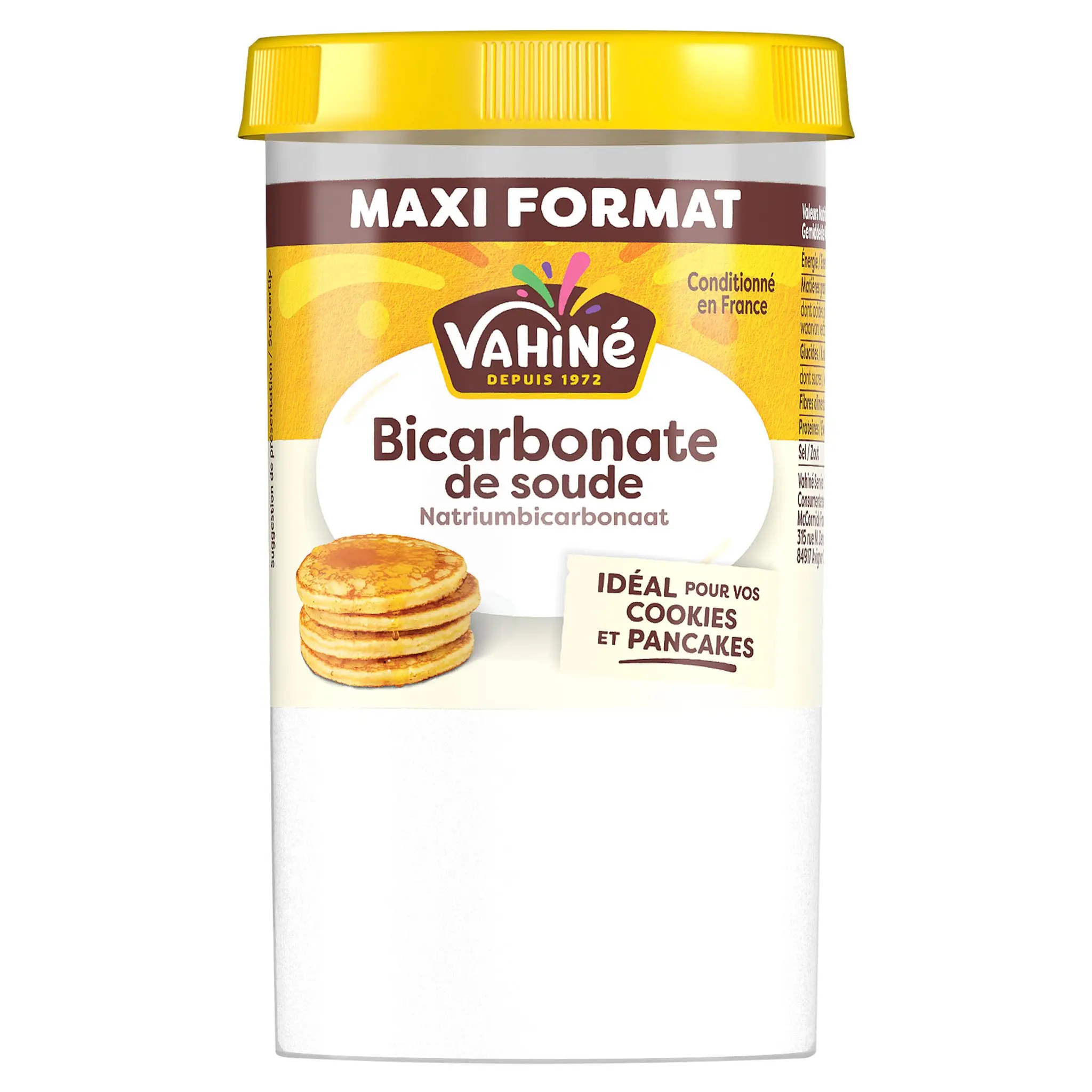 VAHINE Bicarbonate de soude alimentaire