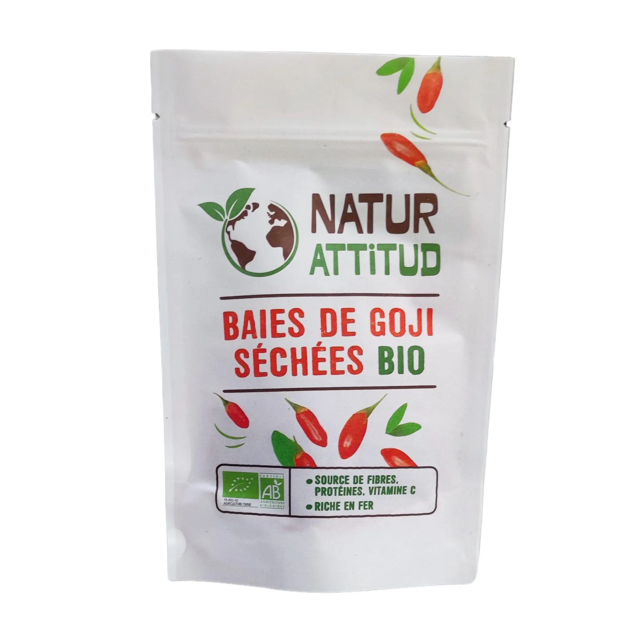 NATUR ATTITUD Baies de goji séchées bio