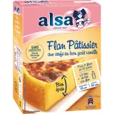 ALSA Préparation pour flan pâtissier aux œufs et vanille