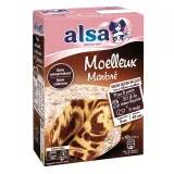ALSA Préparation pour gâteau moelleux marbré