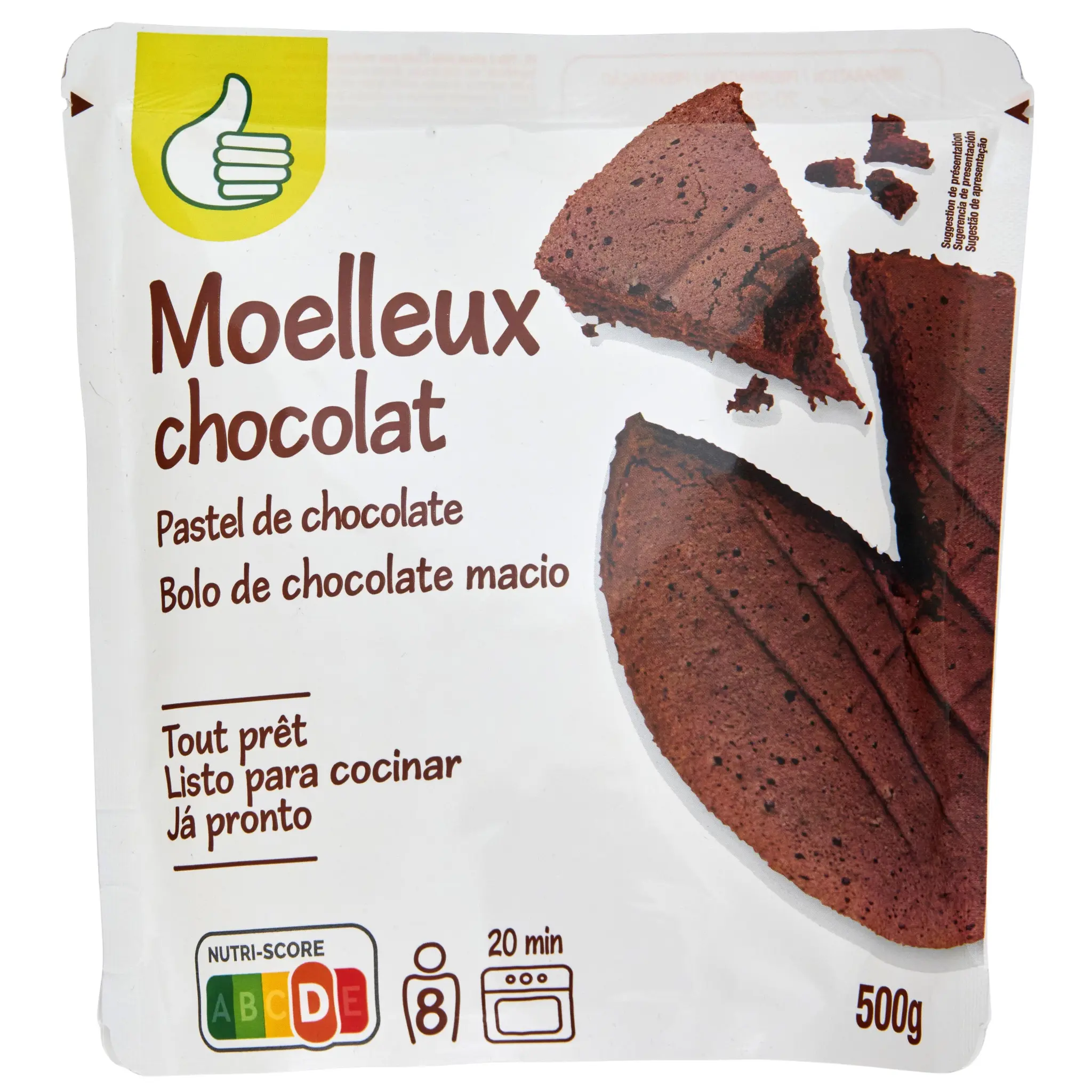 POUCE Moelleux au chocolat