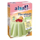 ALSA Préparation pour flan entremets saveur pistache