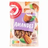 AUCHAN Amandes non salées