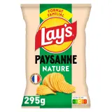 LAY'S Chips ondulées recette paysanne nature