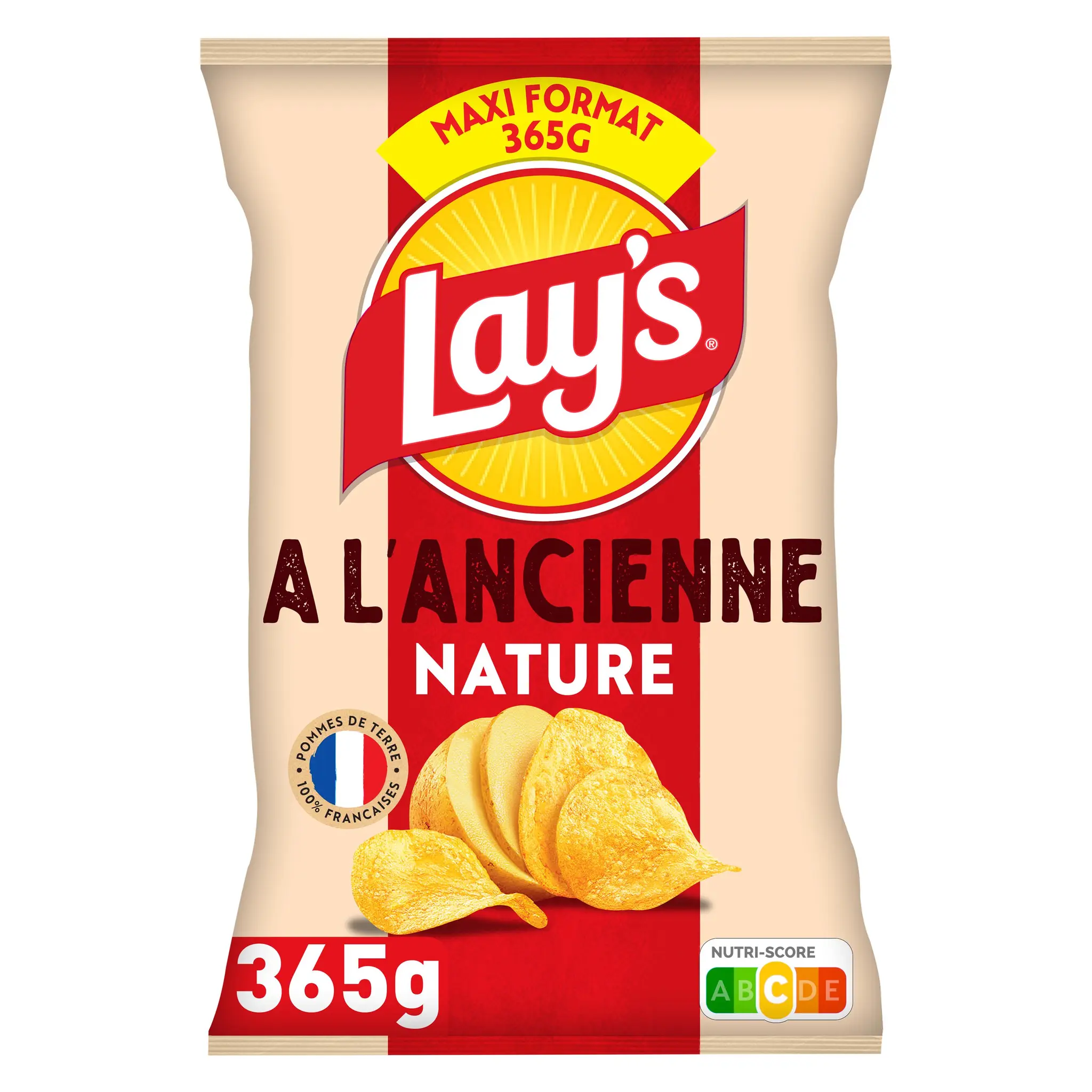 LAY'S Chips à l'ancienne nature