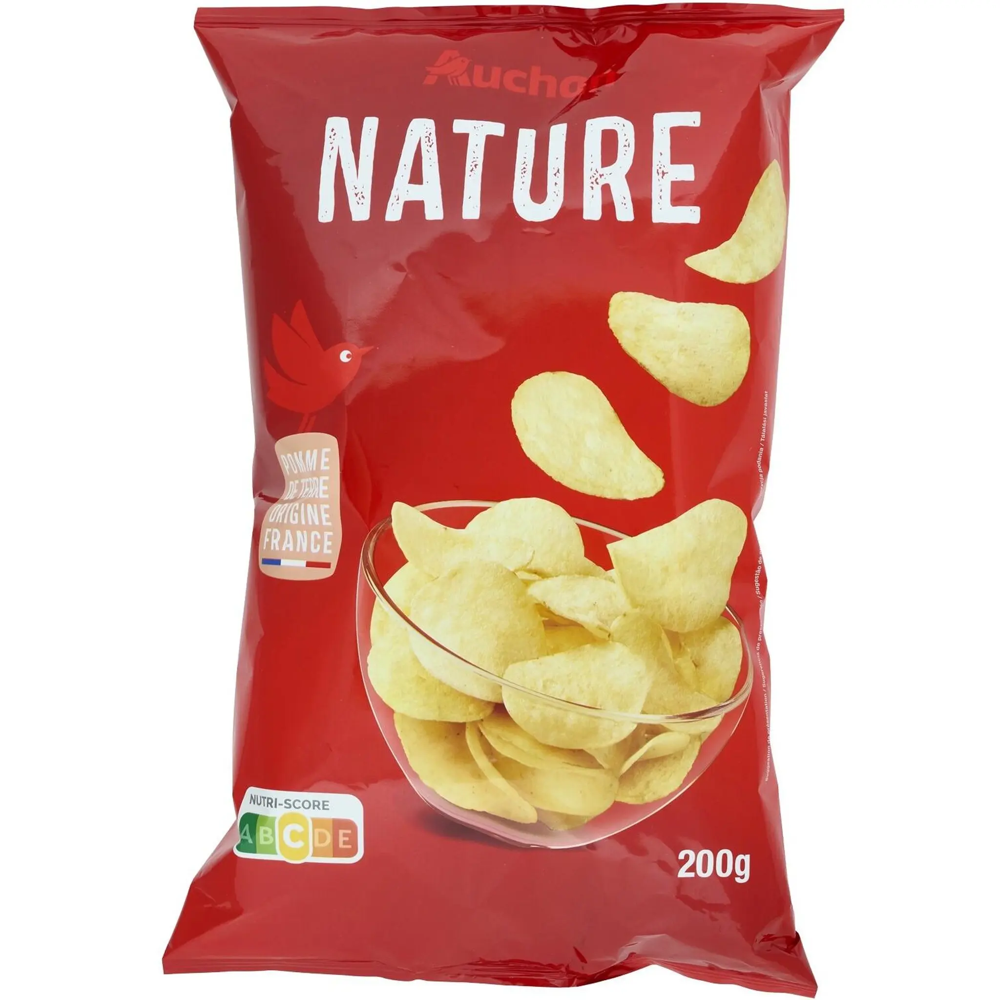 AUCHAN Chips nature