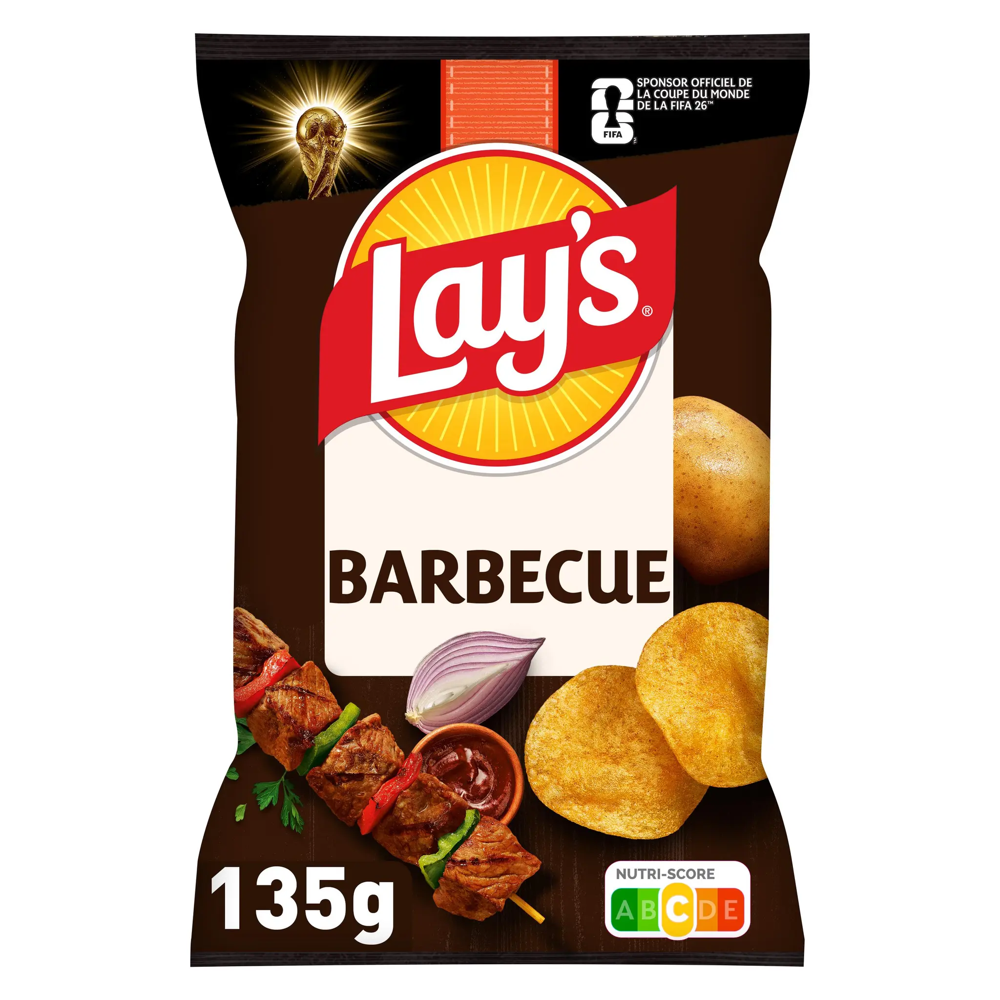 LAY'S Chips saveur barbecue