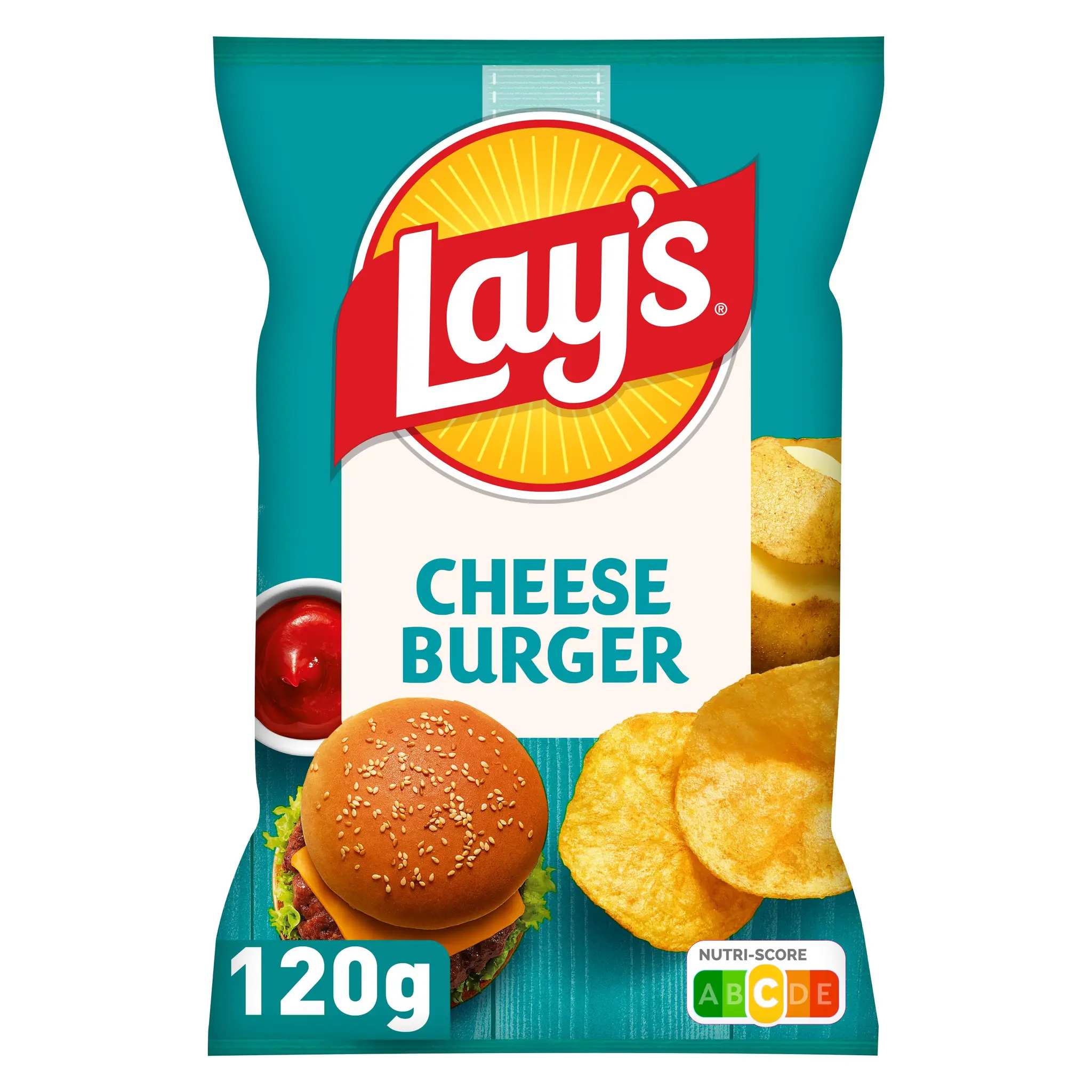 LAY'S Chips saveur cheeseburger