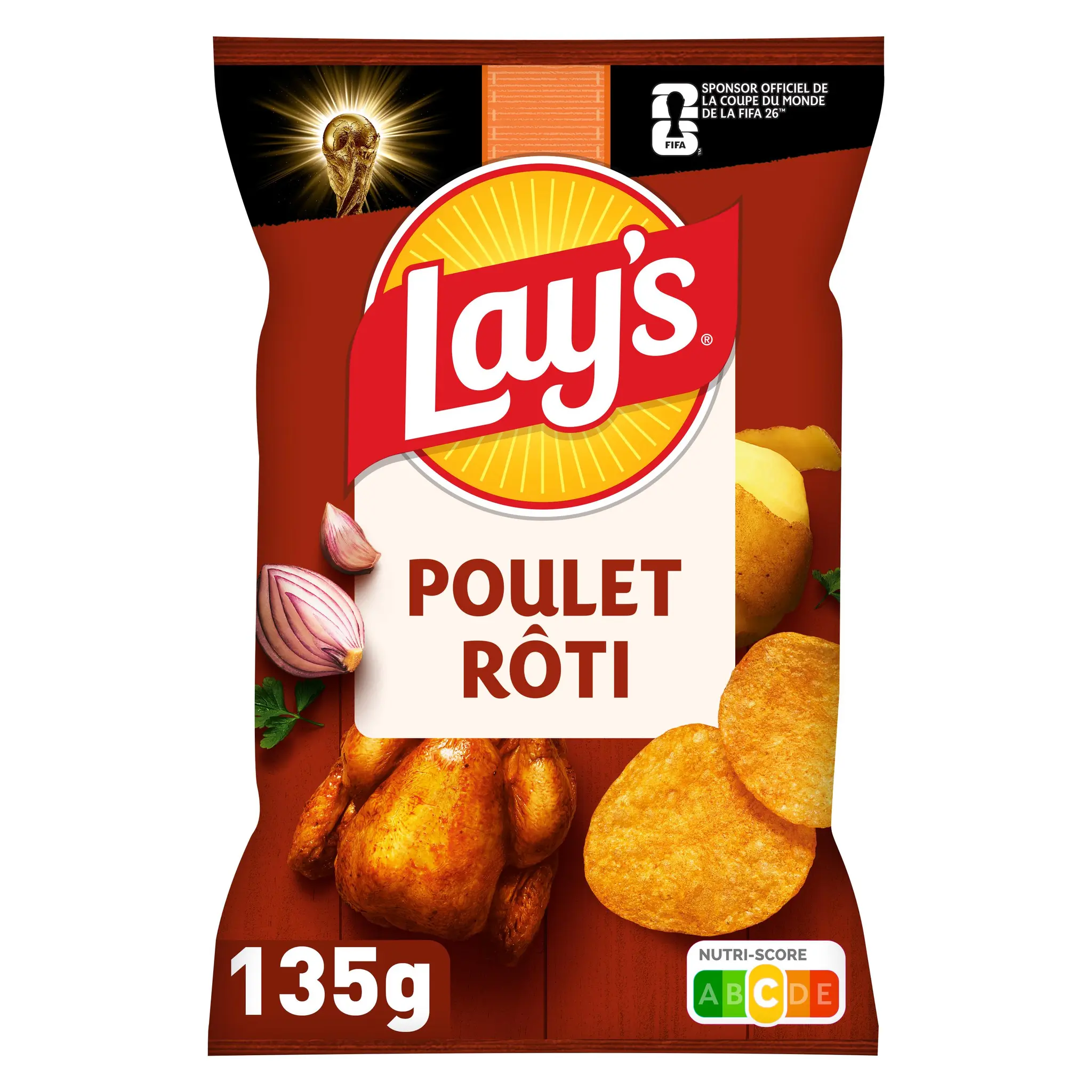 LAY'S Chips saveur poulet rôti