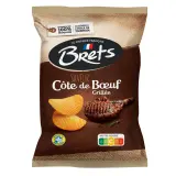BRETS Chips ondulées saveur côte de bœuf grillée