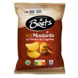 BRETS Chips de pommes de terre saveur moutarde au piment de Cayenne