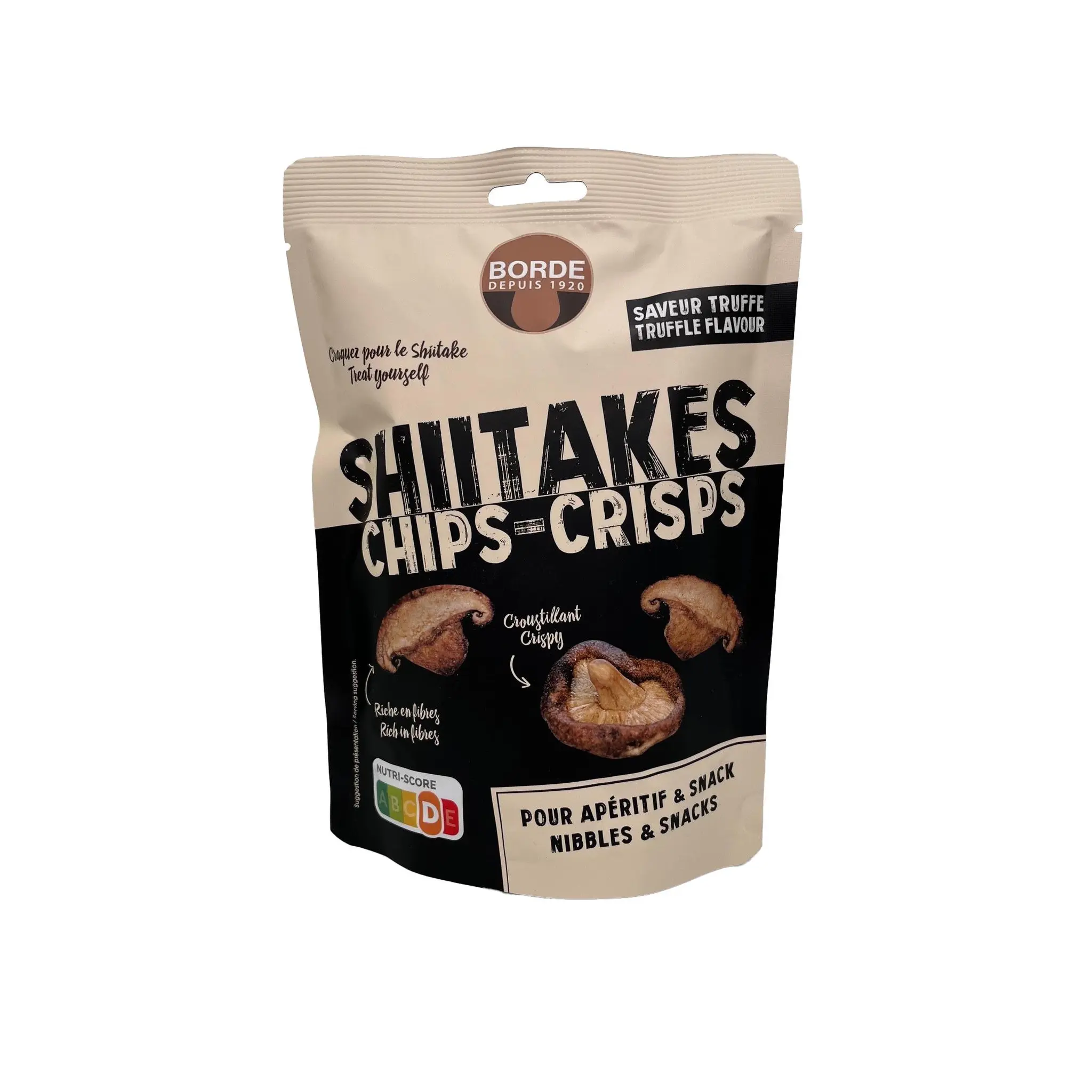 BORDE Chips de shiitakés saveur truffe