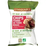 ETHIQUABLE Chips pomme de terre rouge bio