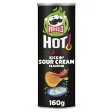 PRINGLES Chips tuiles Hot Kickin' saveur crème fraîche