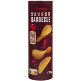AUCHAN Chips tuiles saveur barbecue