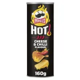 PRINGLES Chips tuiles hot flamin'cheese flavour