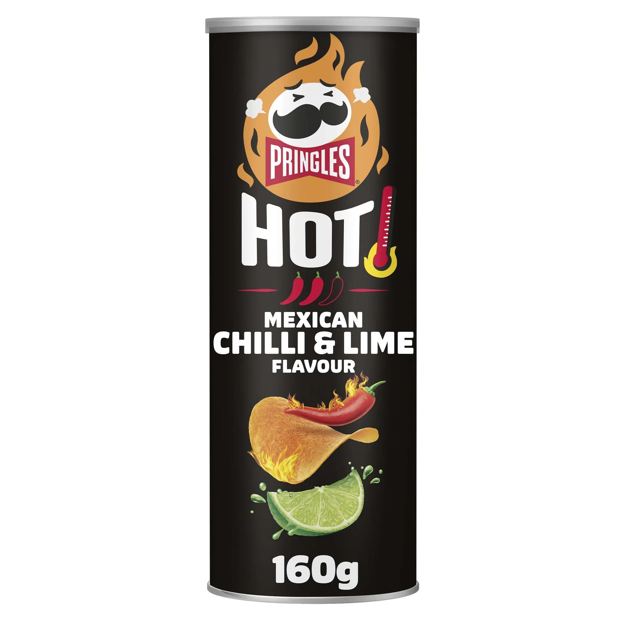 PRINGLES Chips tuiles Hot Mexican saveur Chili et citron