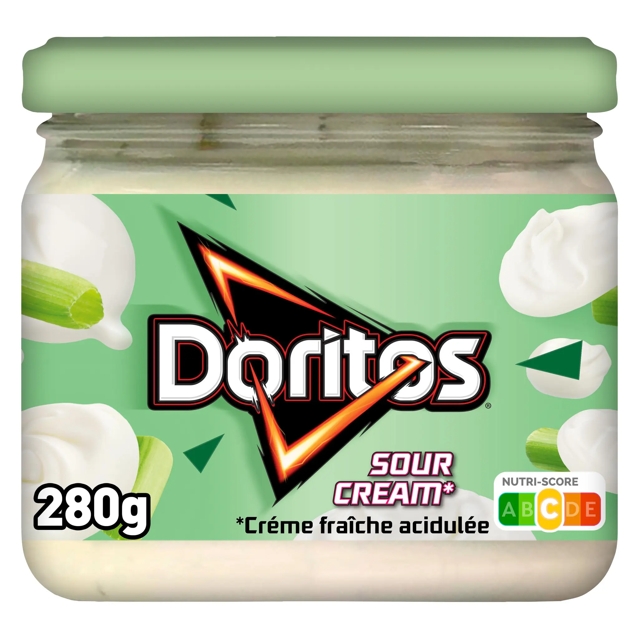 DORITOS Sauce sour cream pour tortillas en bocal