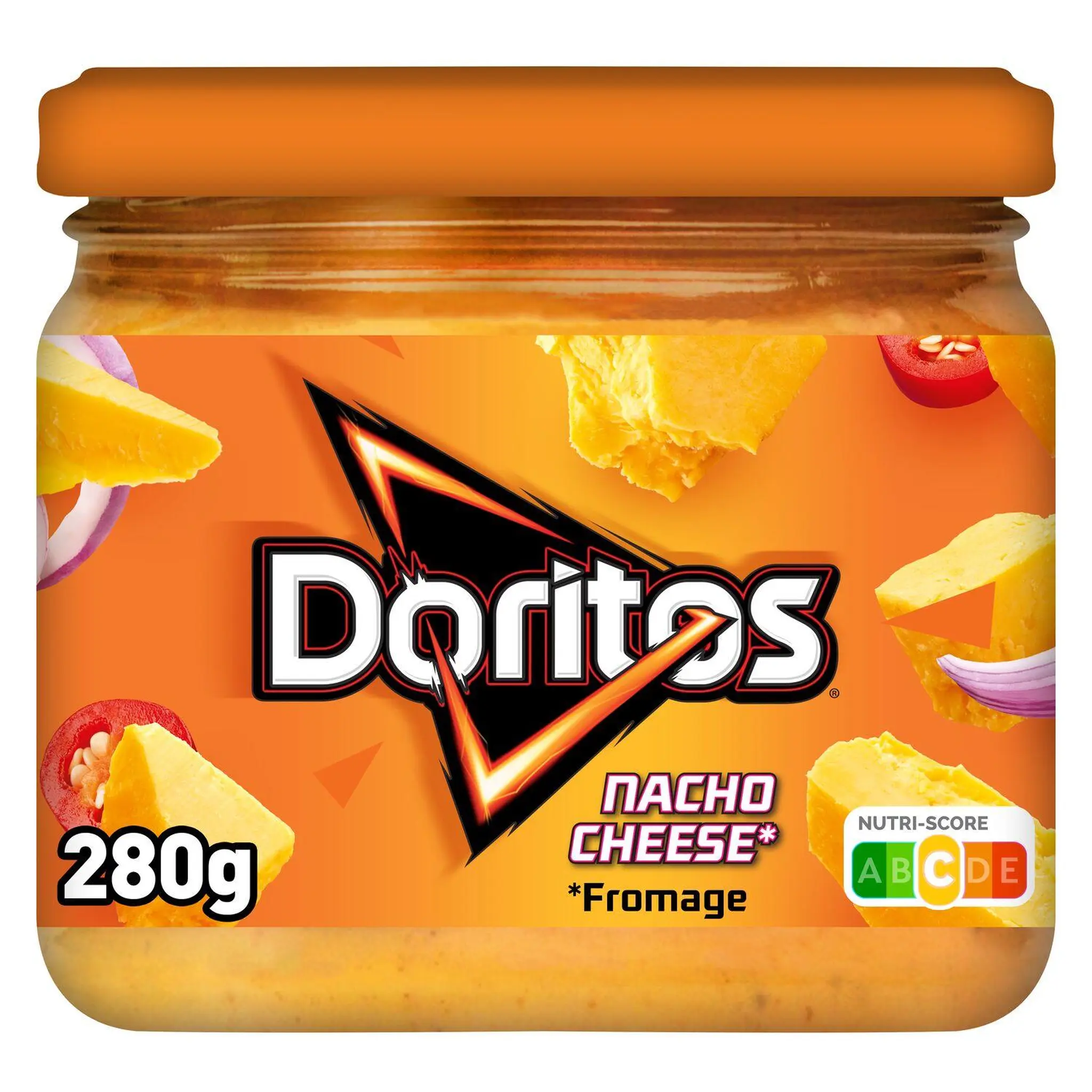 DORITOS Sauce nacho cheese pour tortillas en bocal