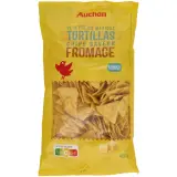 AUCHAN Tortillas au fromage à l'huile de tournesol