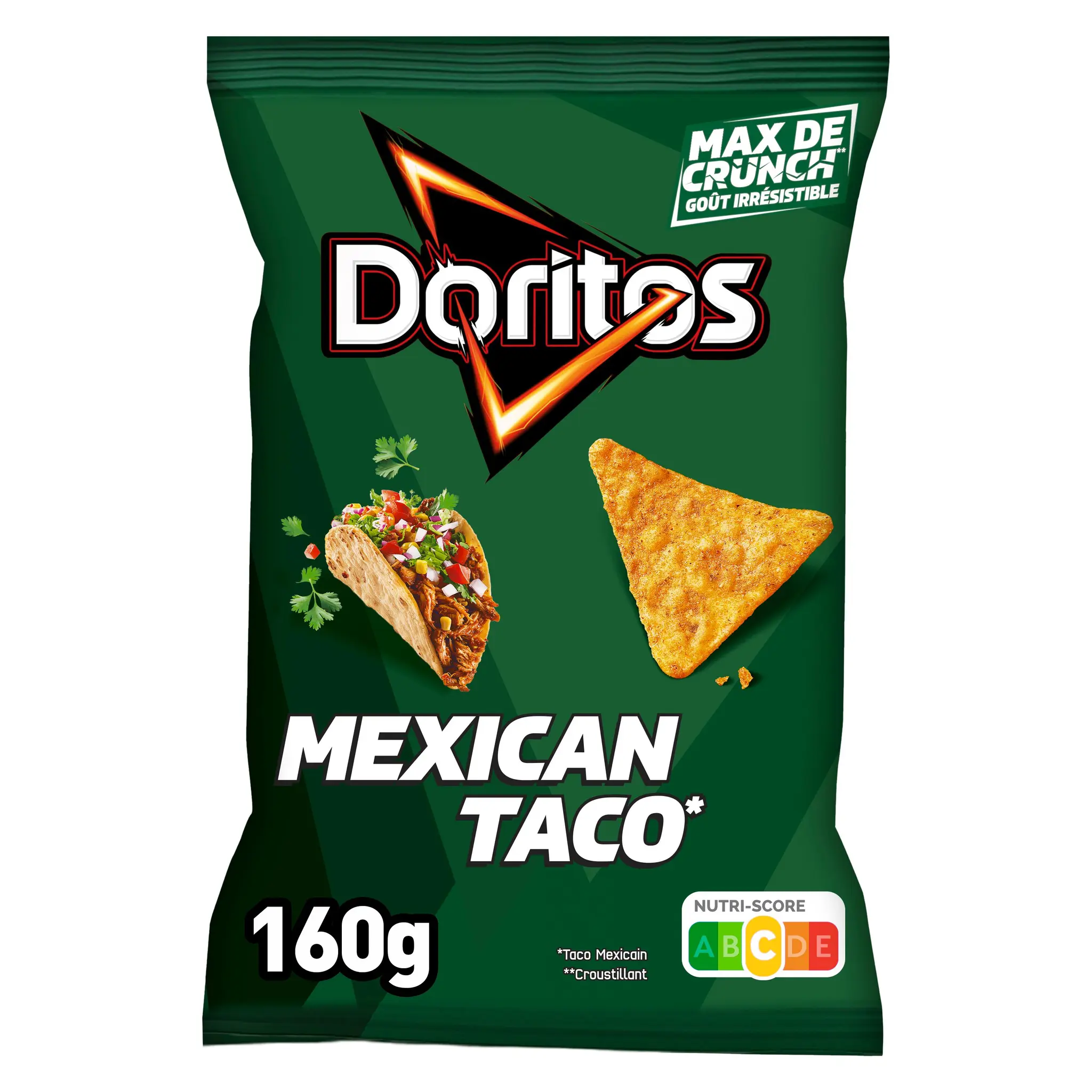 DORITOS Tortillas goût mexican taco