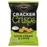 JACOBS Crackers crème et ciboulette