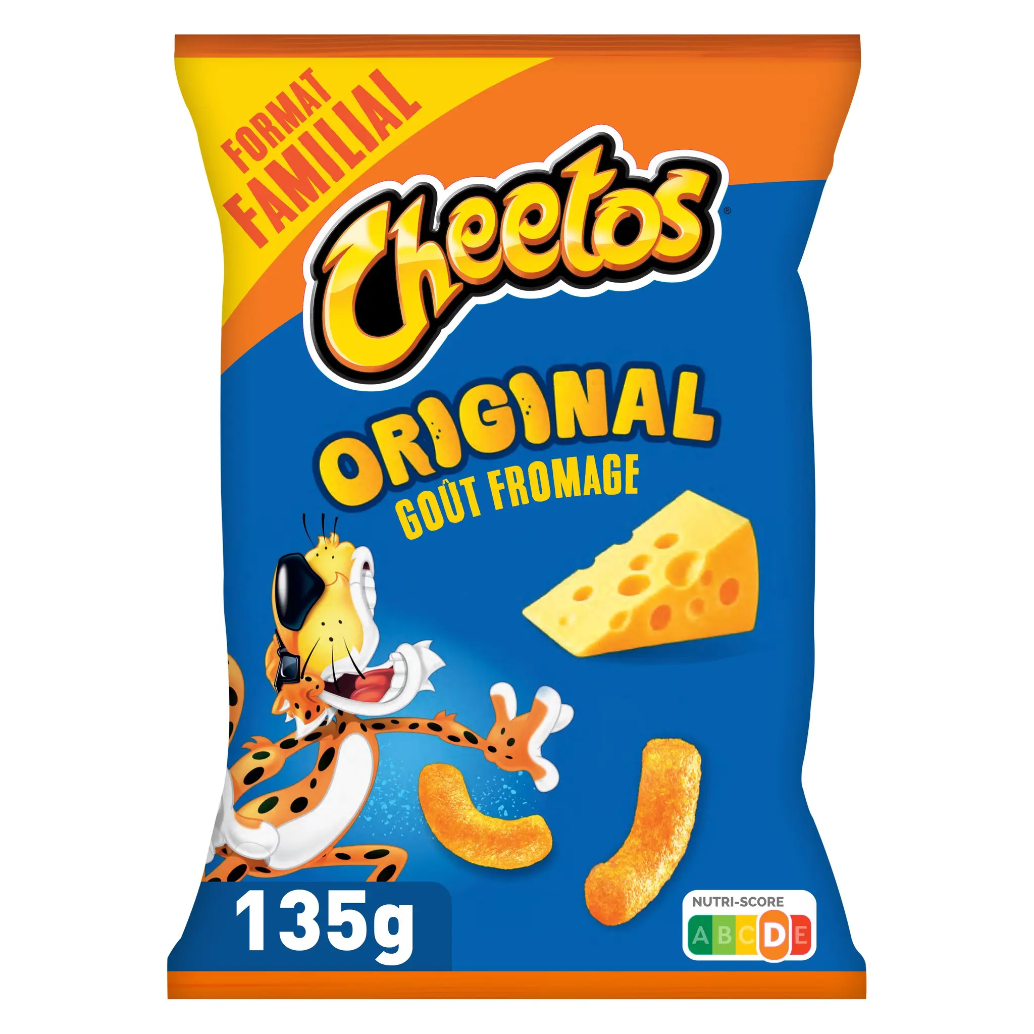 CHEETOS Biscuits soufflés original goût fromage