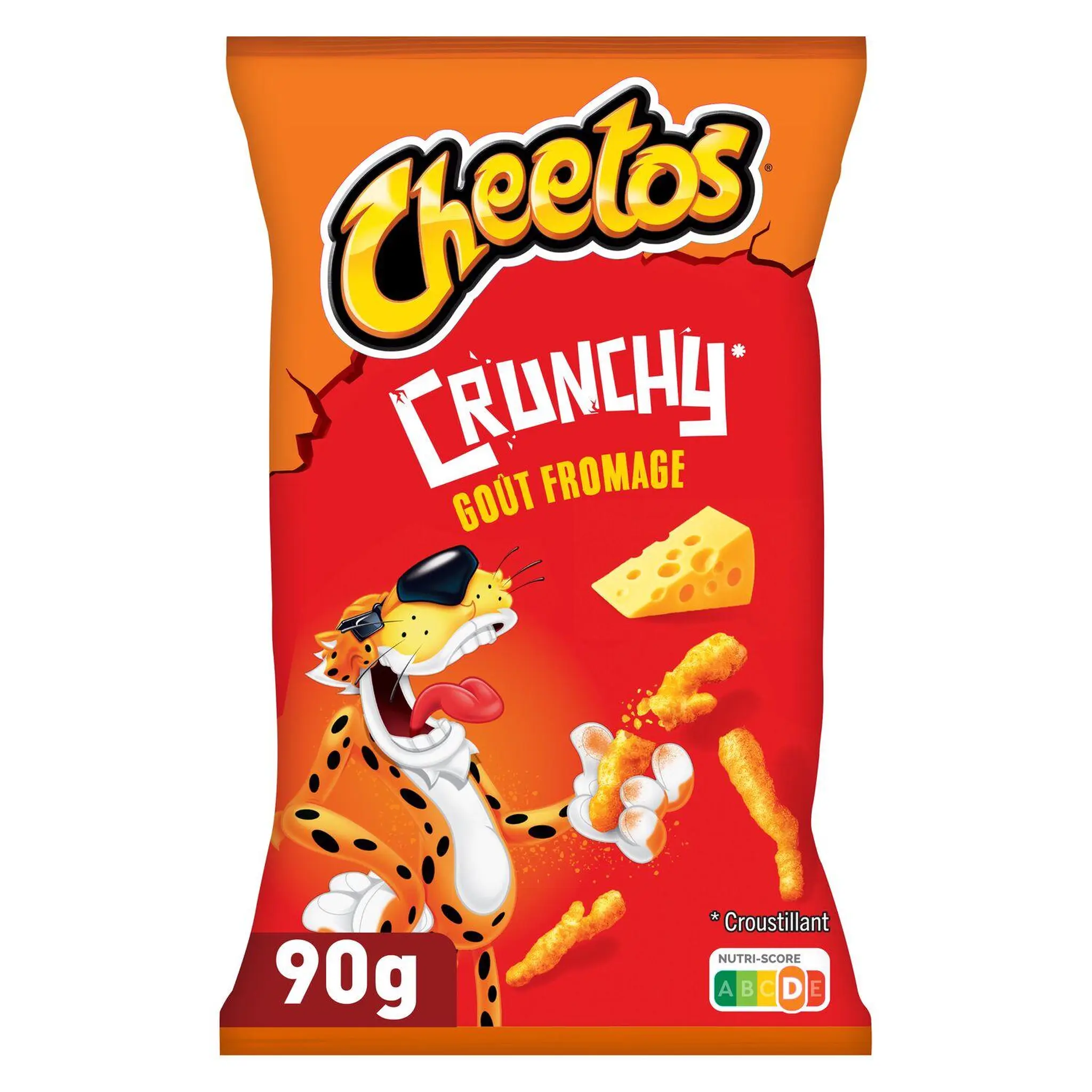 CHEETOS Biscuits soufflés crunchy goût fromage